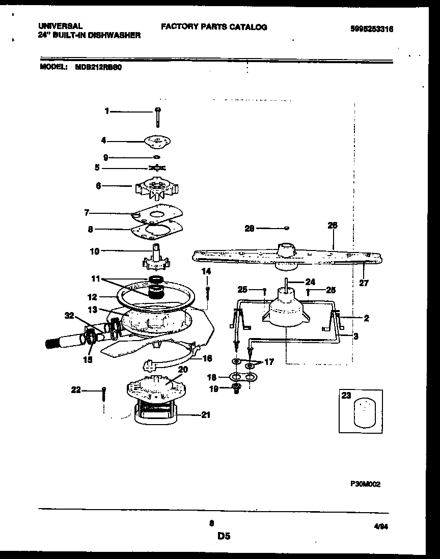 06 - MOTOR PUMP PARTS