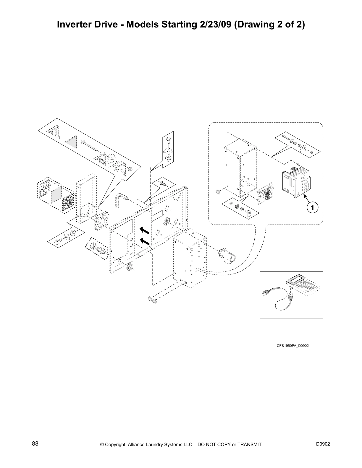 Inverter Drive - Models Starting 2/23/09 (Drawing 2 of 2)