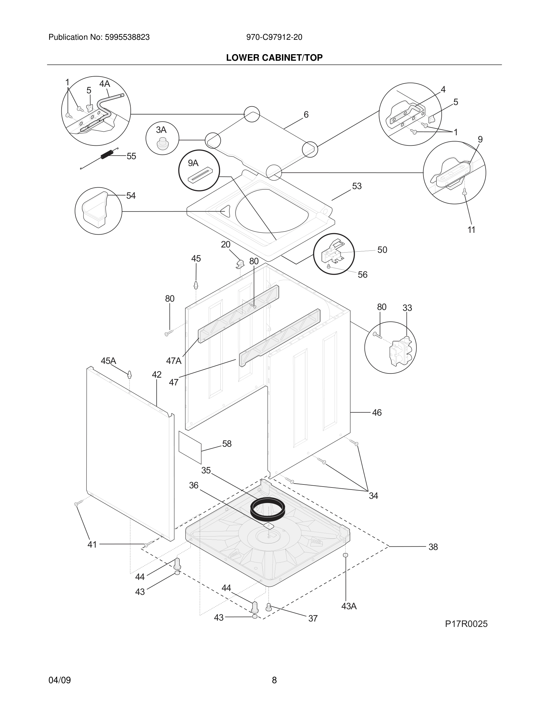 09 - LOWER CABINET / TOP