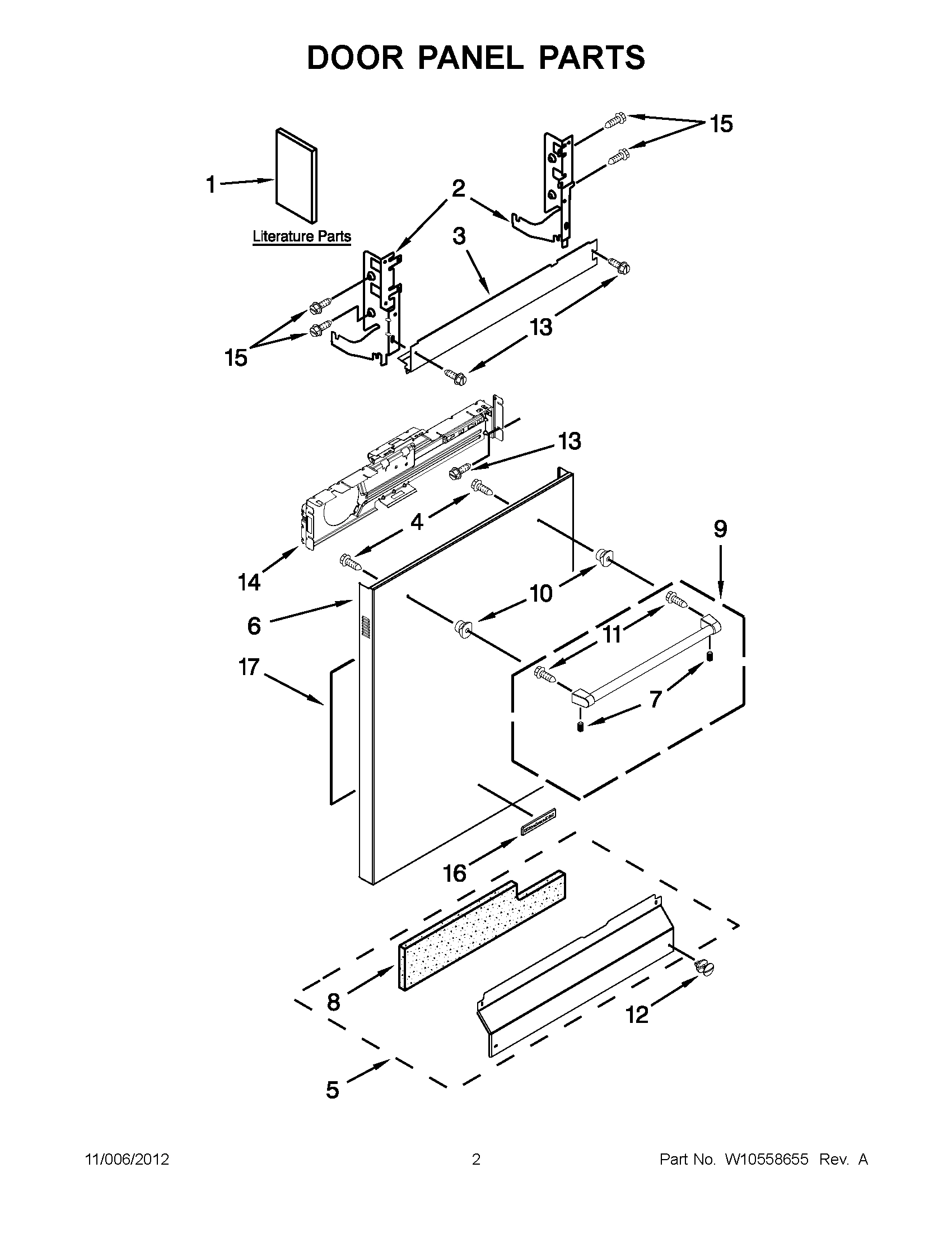 01 - DOOR PANEL PARTS