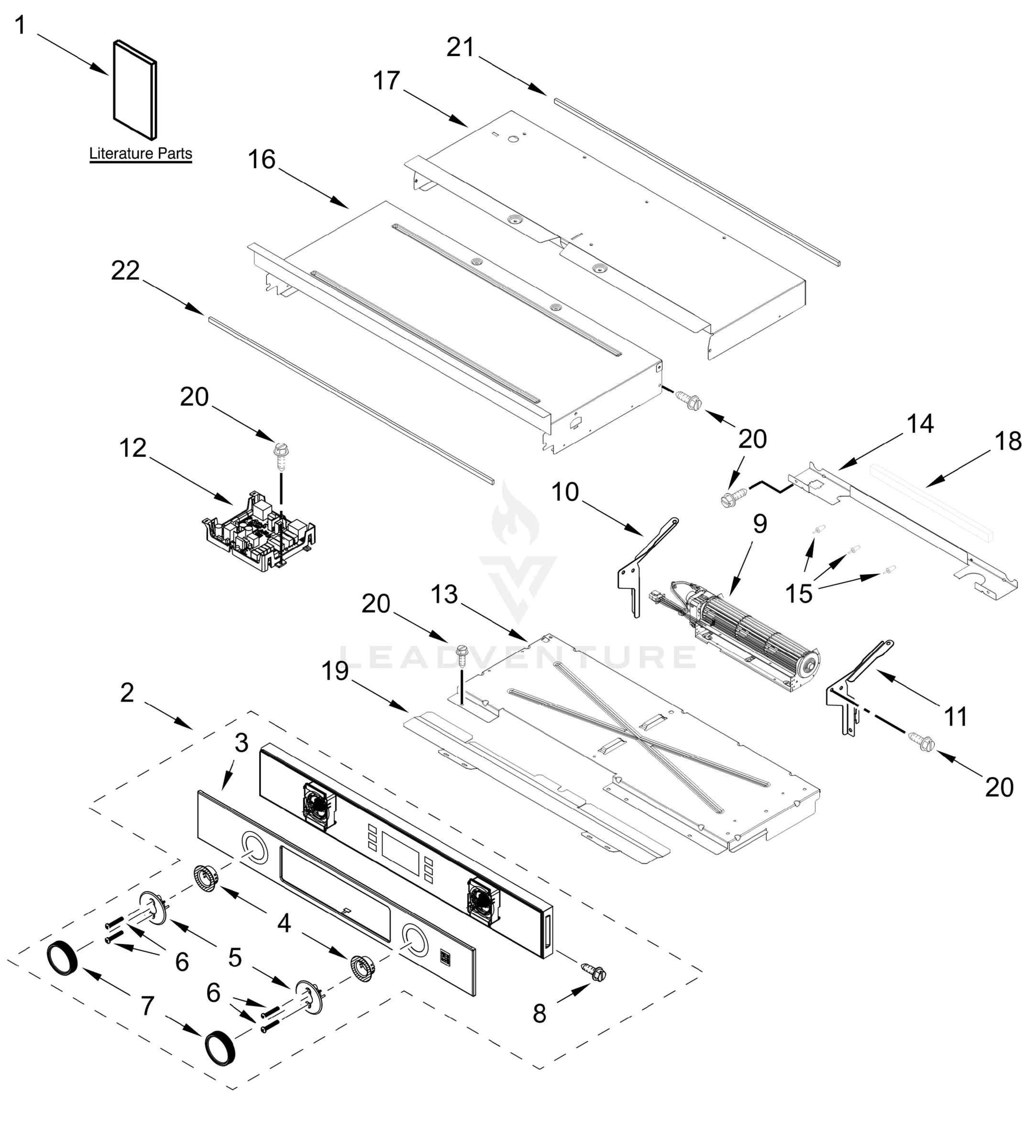 CONTROL PANEL PARTS