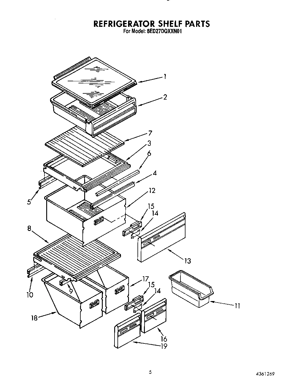 04 - REFRIGERATOR SHELF