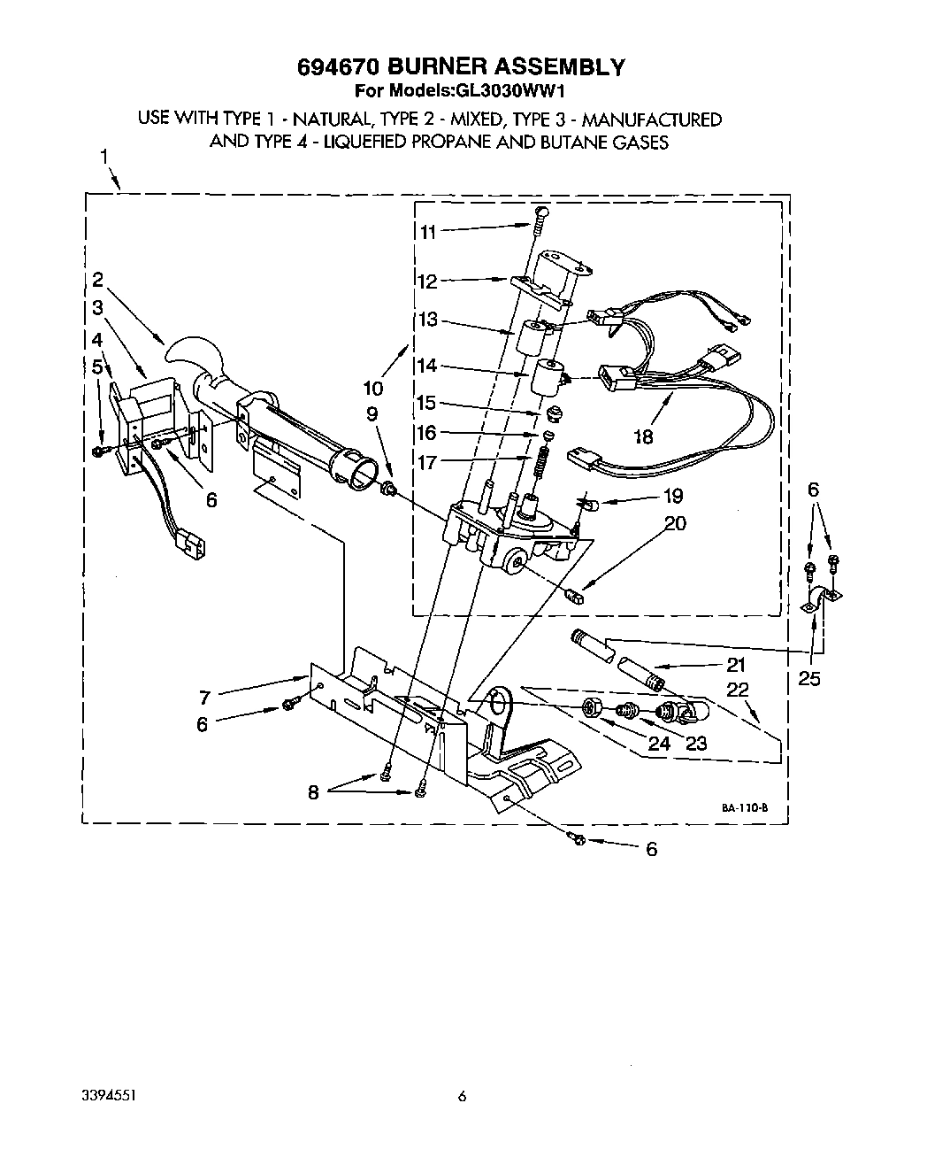 04 - 694670 BURNER