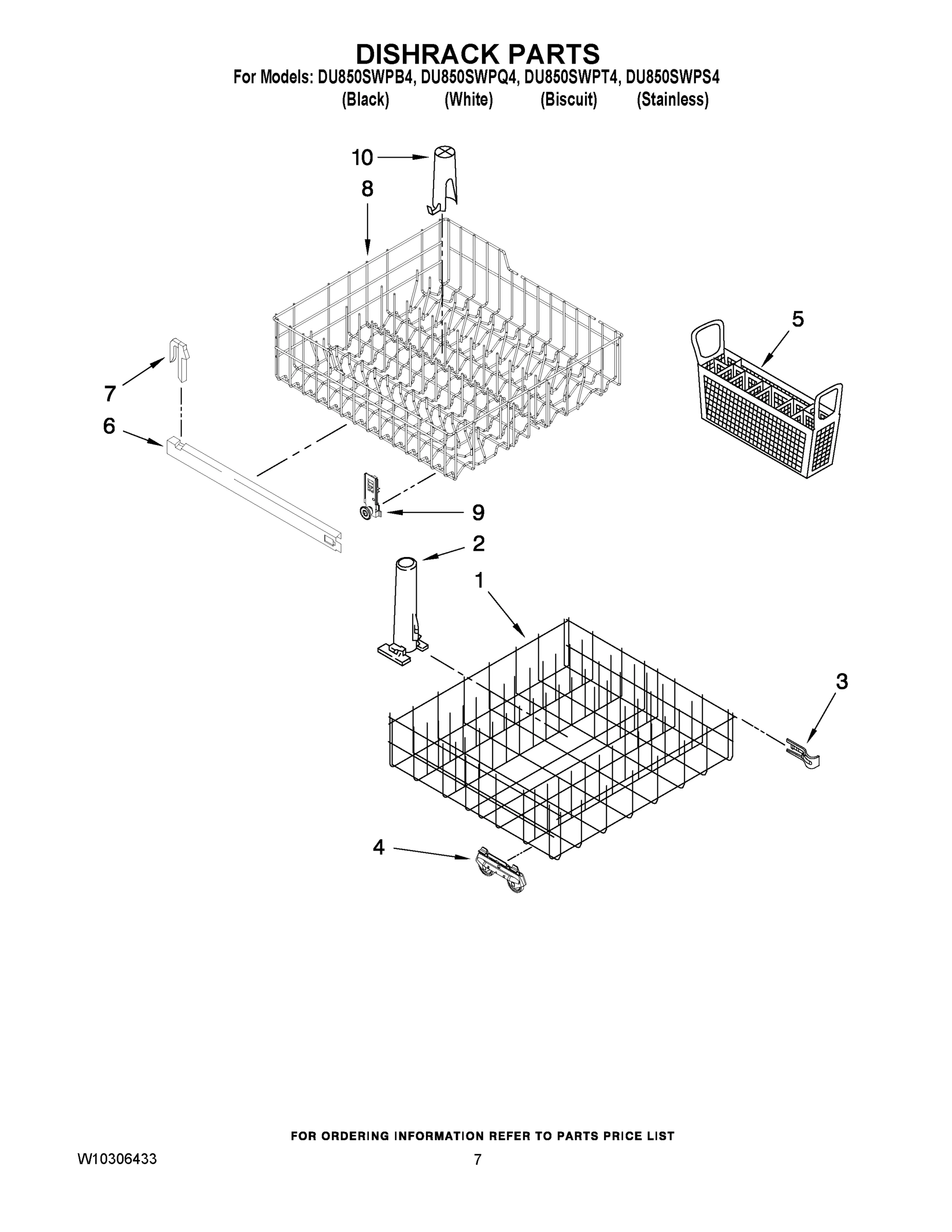 06 - DISHRACK PARTS