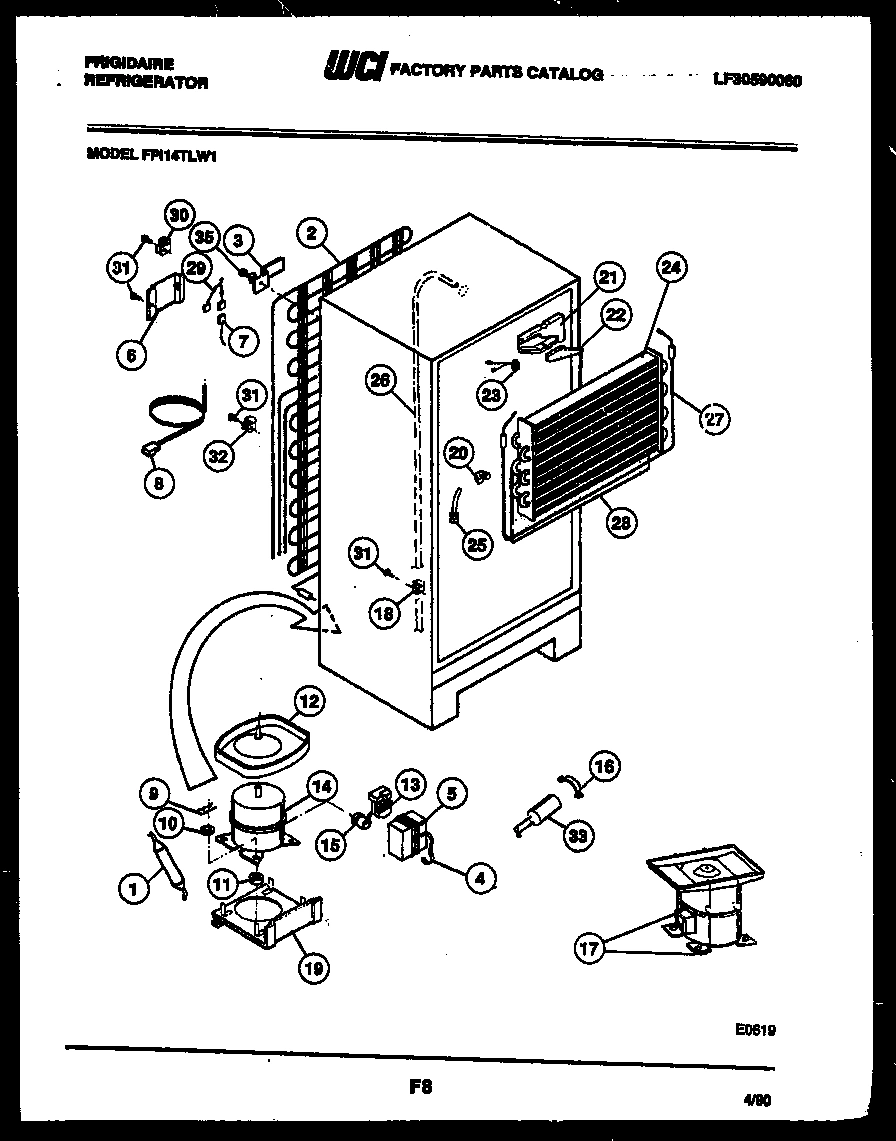 05 - SYSTEM AND AUTOMATIC DEFROST PARTS