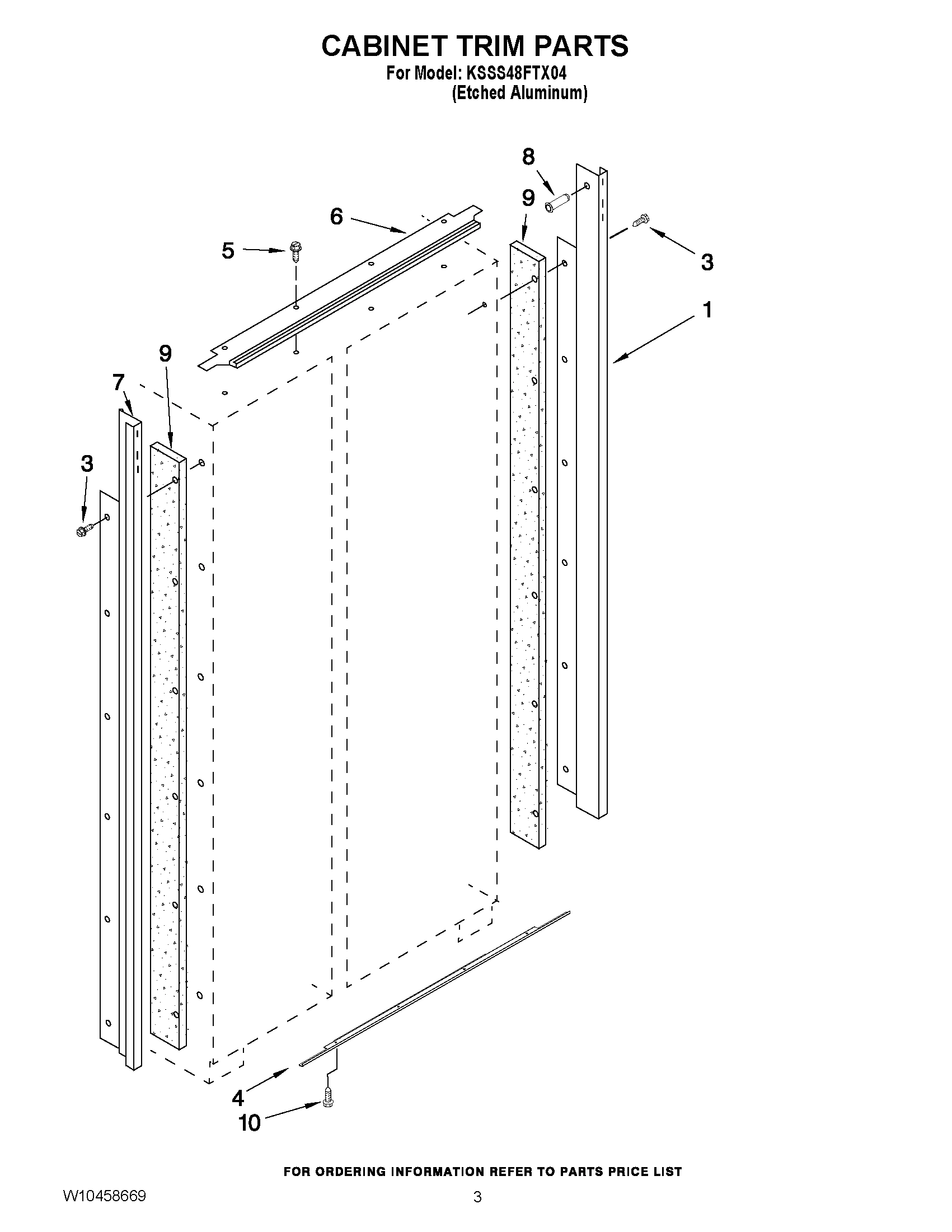 02 - CABINET TRIM PARTS