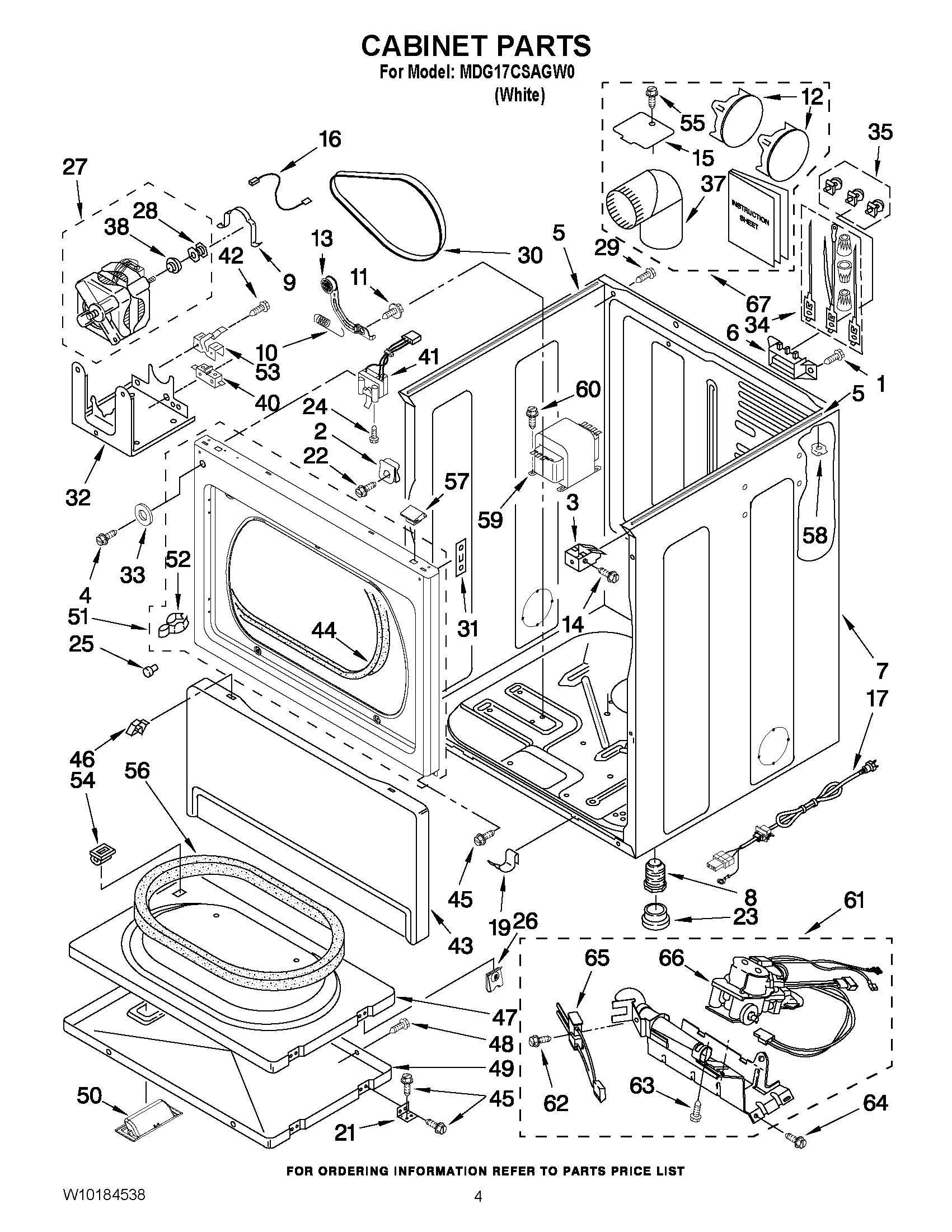 02 - CABINET PARTS