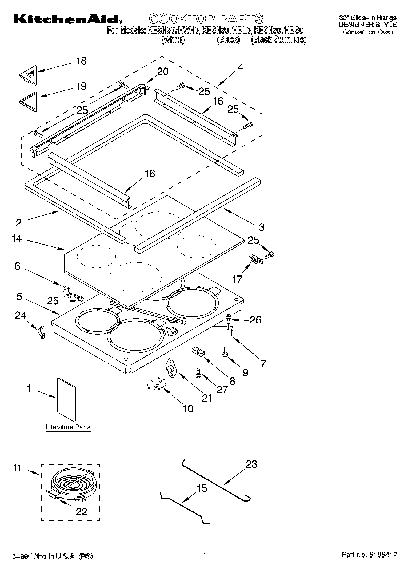 01 - COOKTOP, LITERATURE