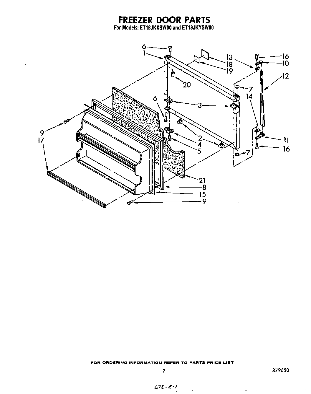 06 - FREEZER DOOR