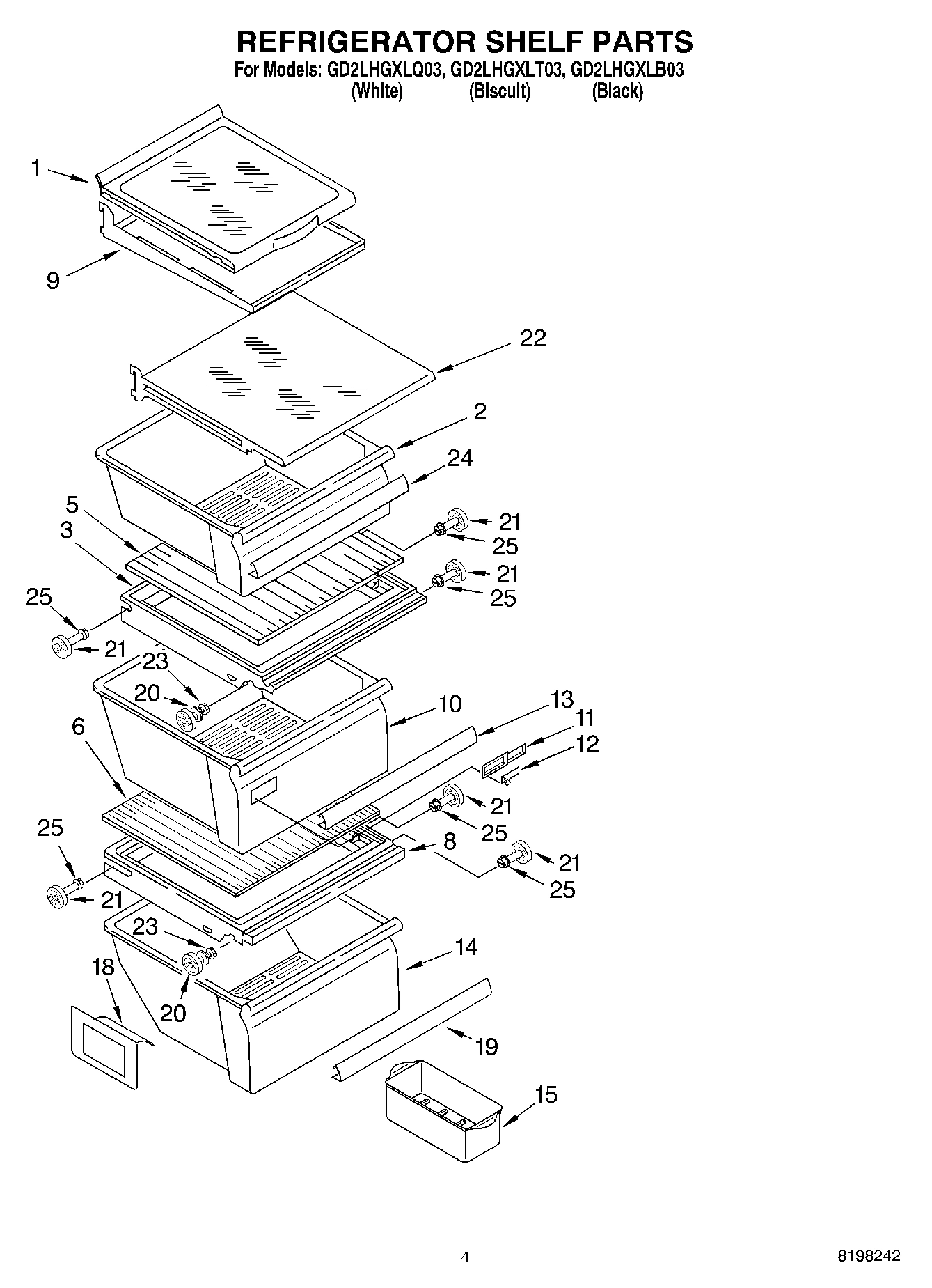 03 - REFRIGERATOR SHELF