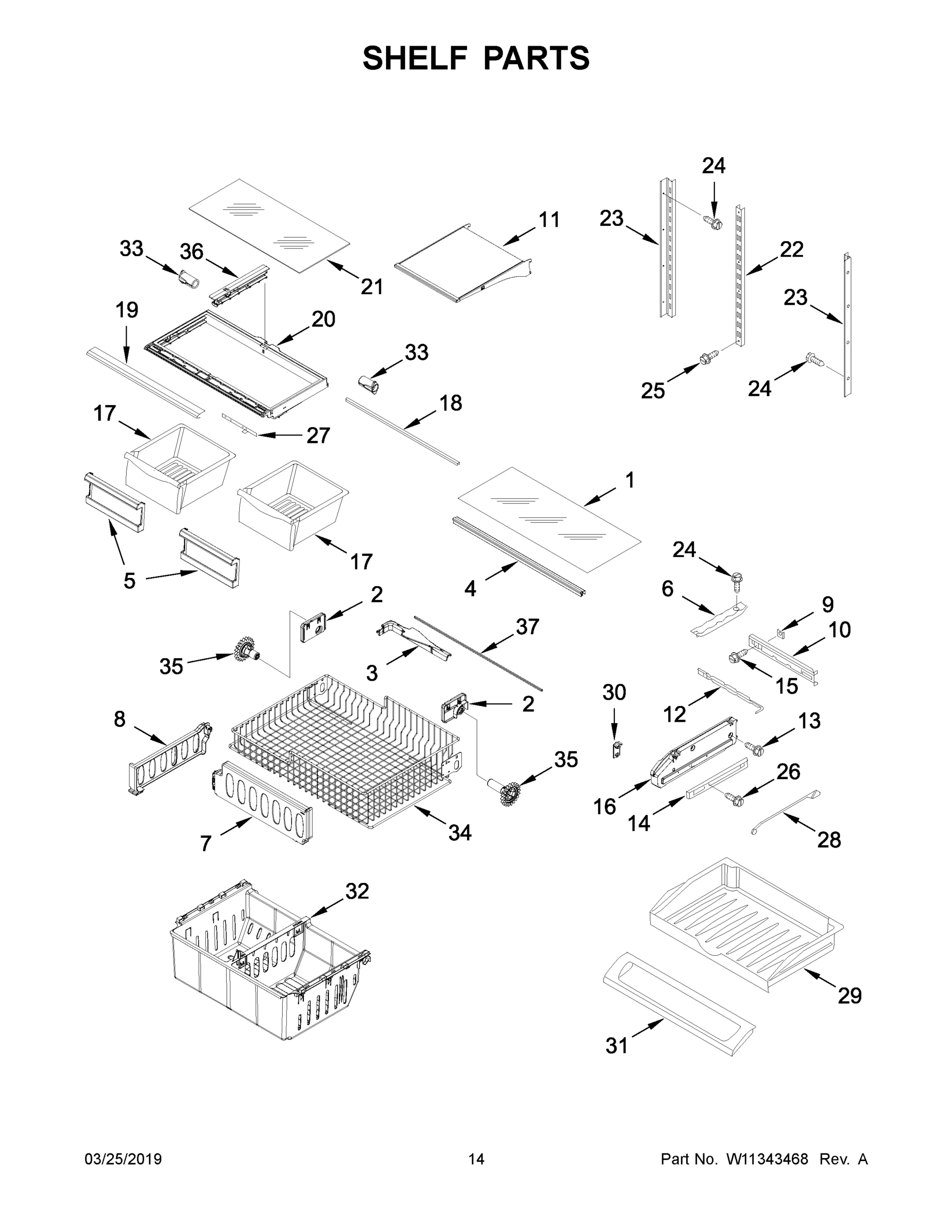 08 - SHELF PARTS