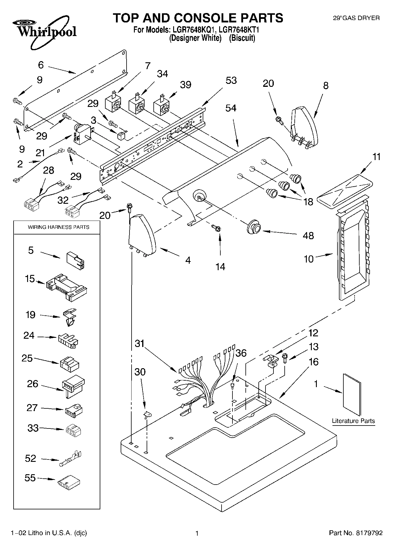01 - TOP AND CONSOLE, LITERATURE