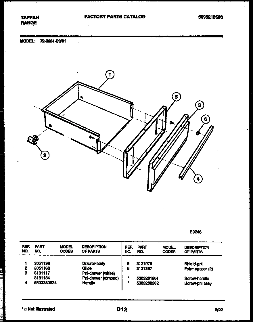 04 - DRAWER PARTS