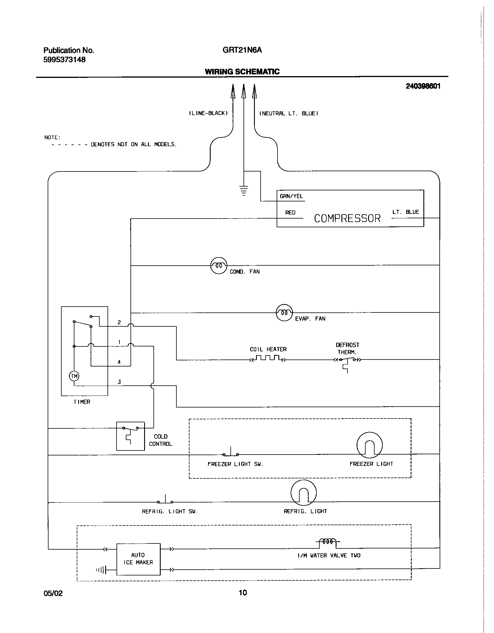 10 - WIRING SCHEMATIC