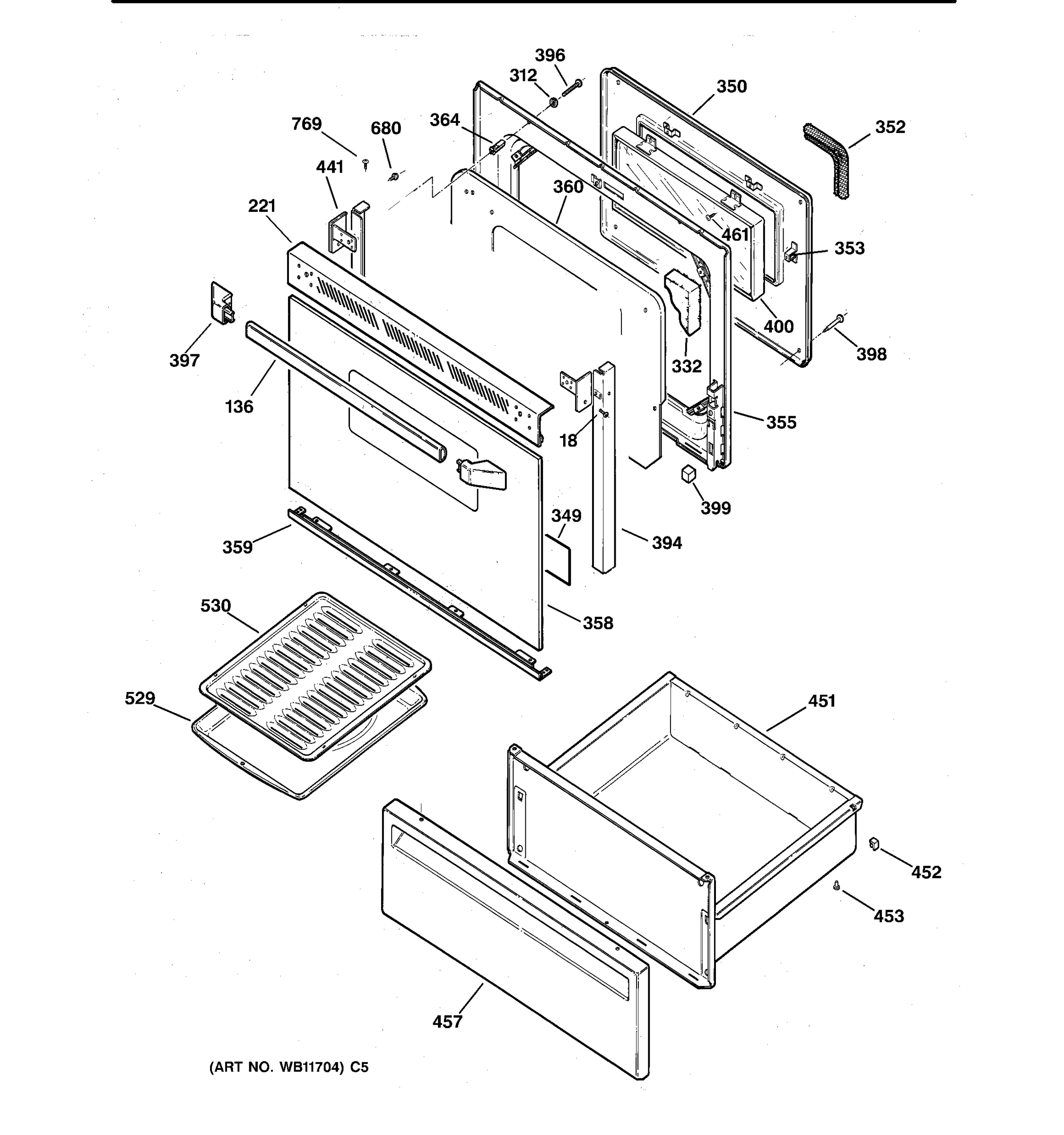 DOOR & DRAWER PARTS