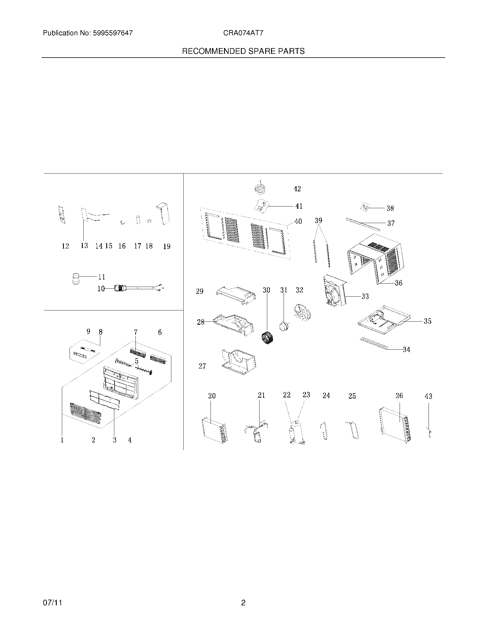 03 - RECOMMENDED SPARE PARTS