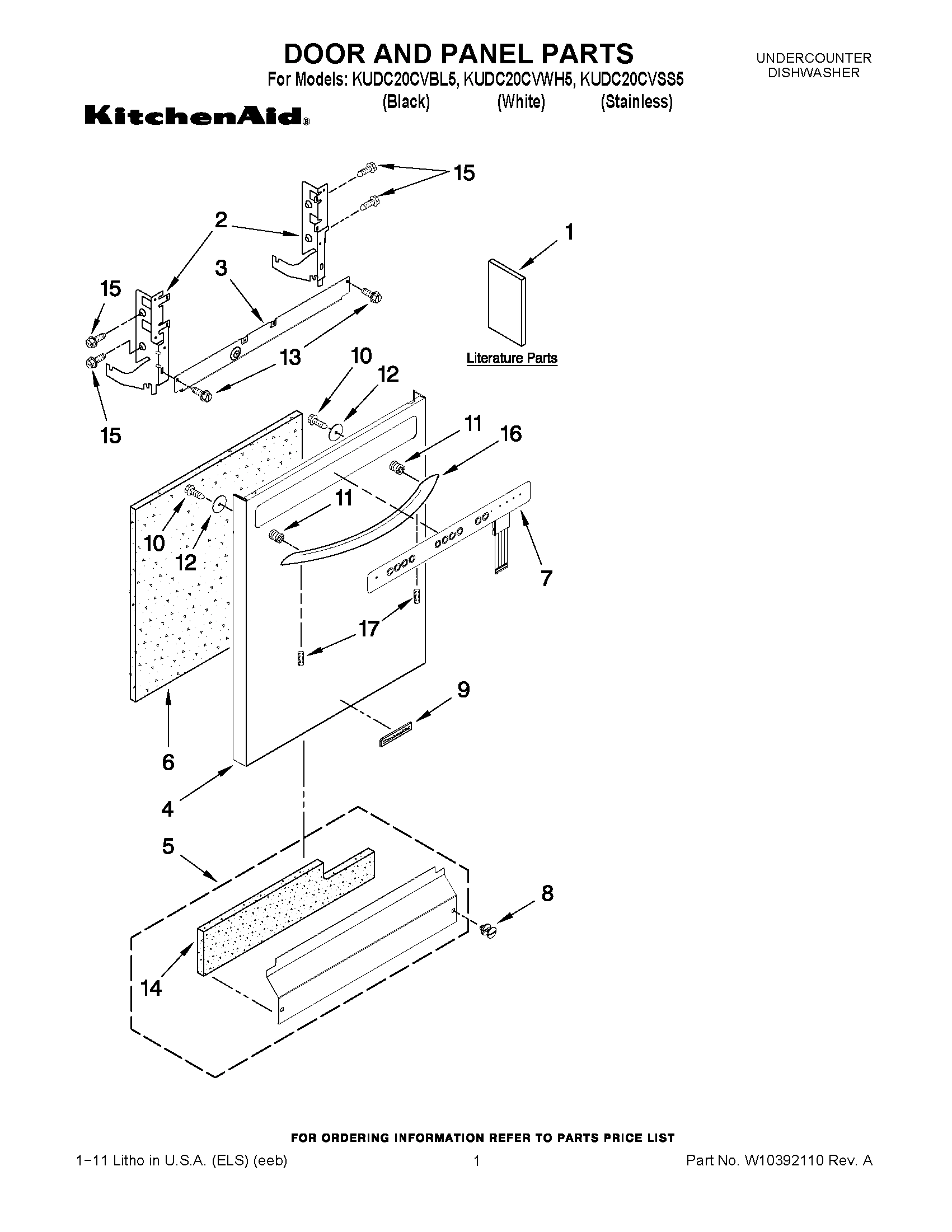 01 - DOOR AND PANEL PARTS
