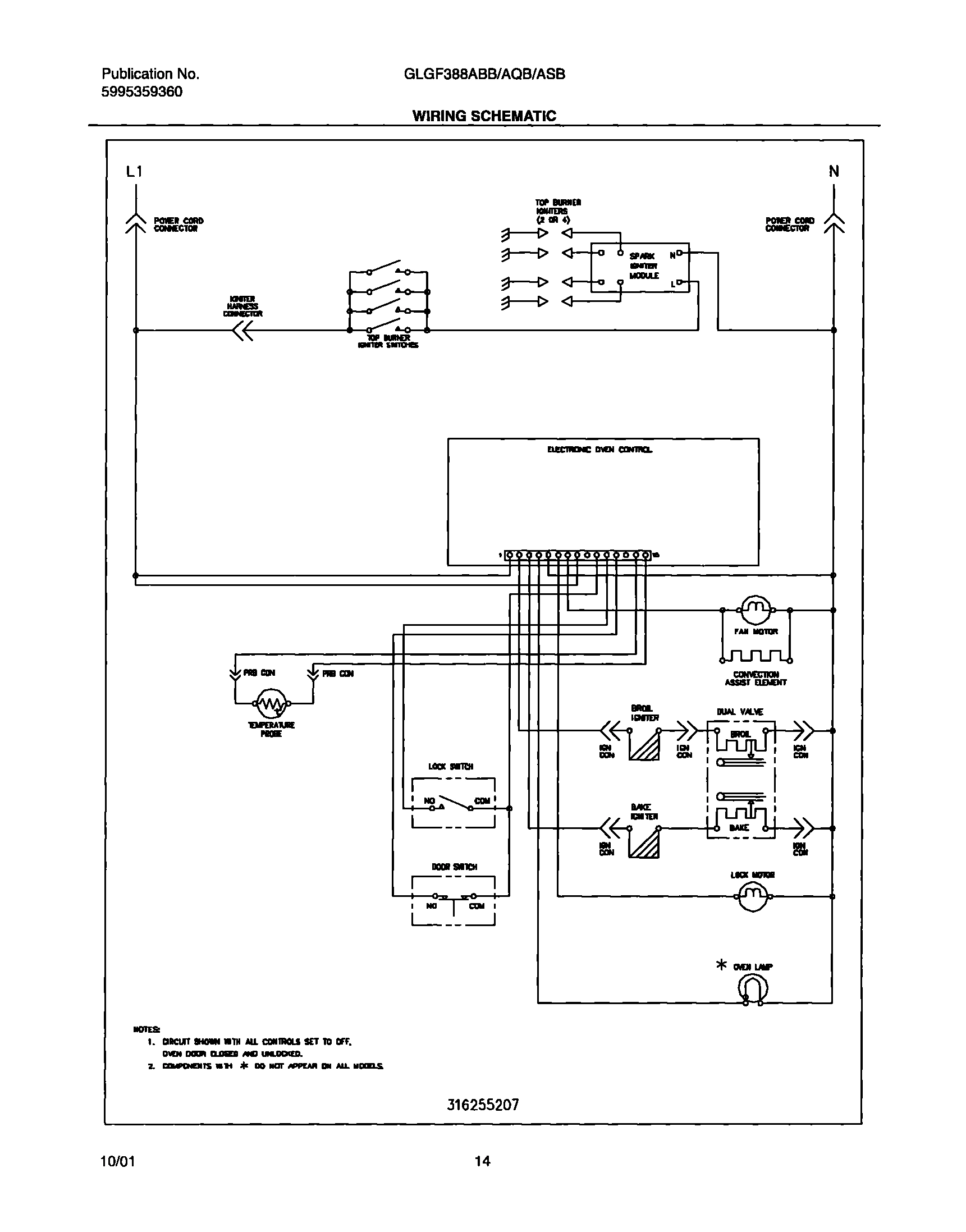 13 - WIRING SCEMATIC