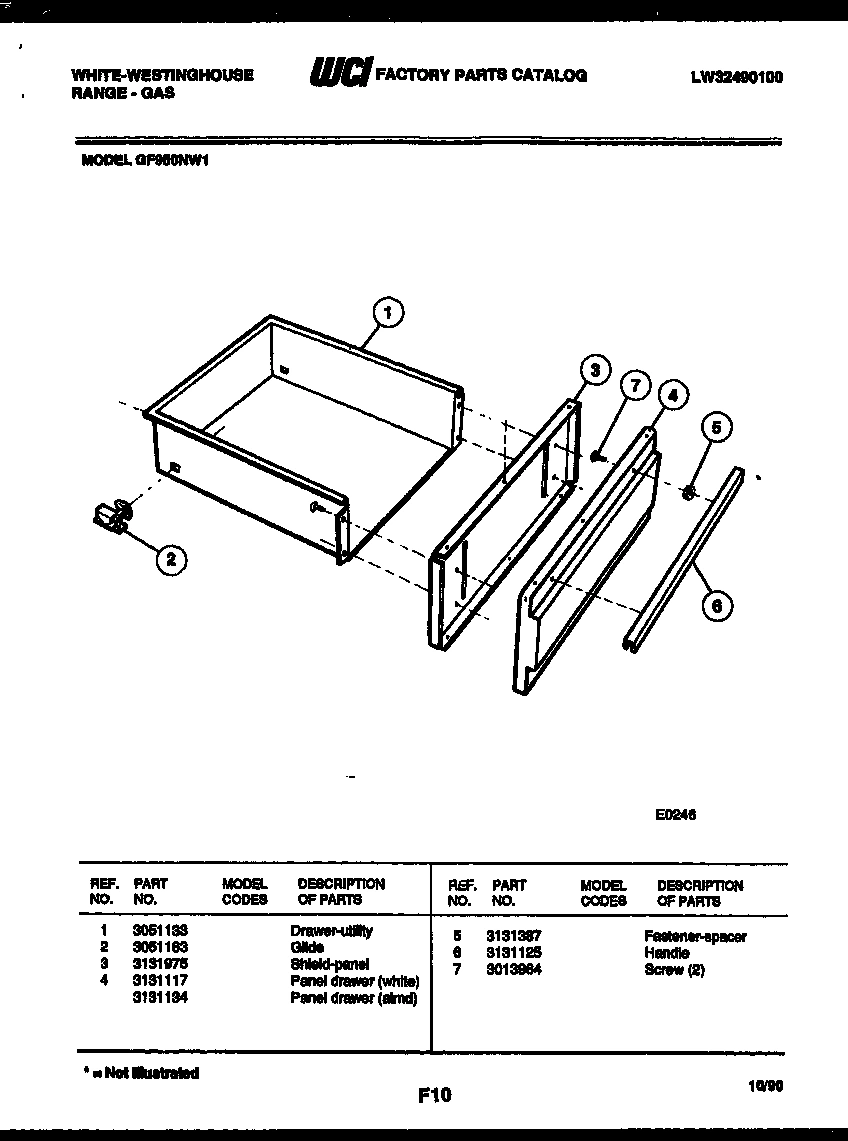 07 - DRAWER PARTS