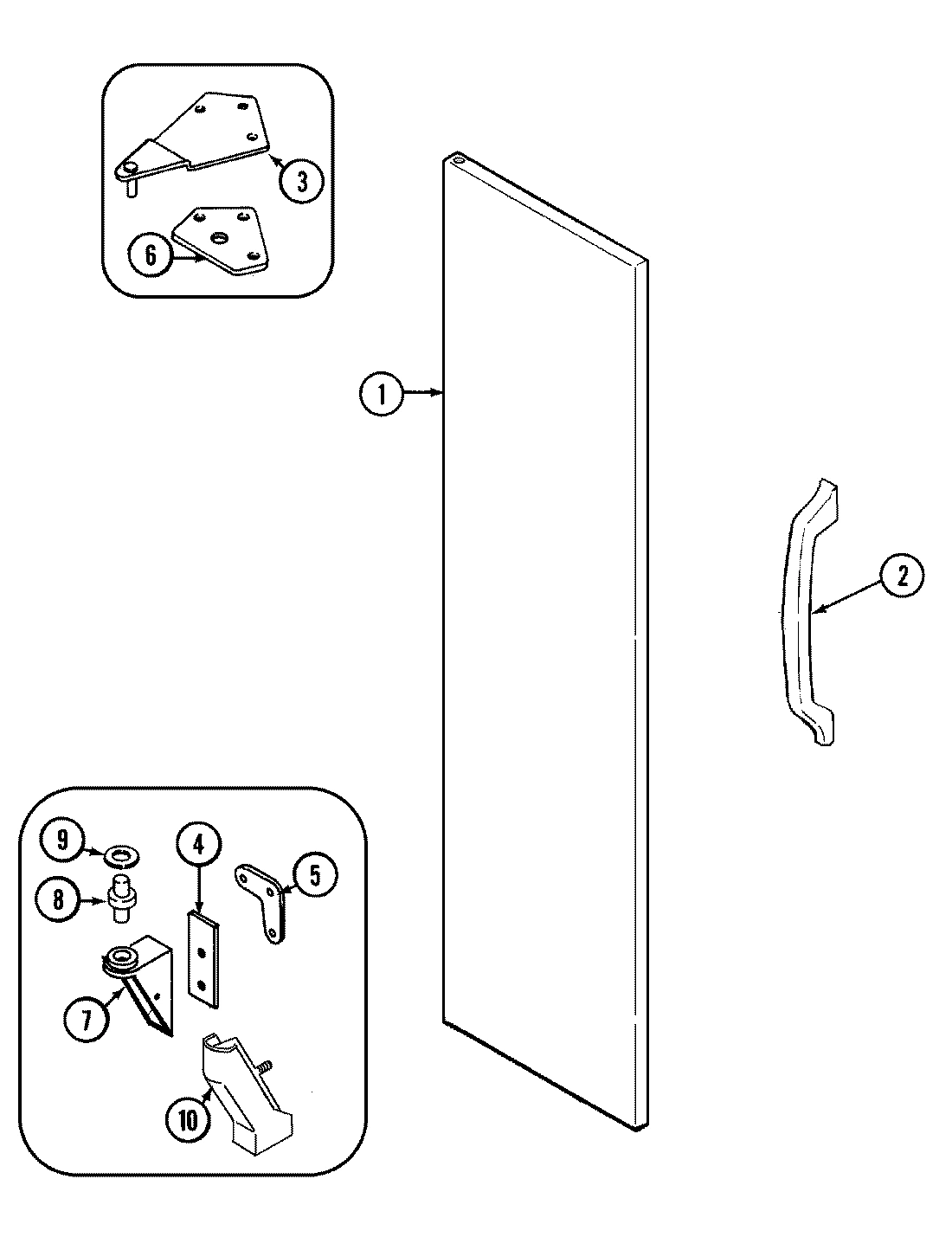 03 - FREEZER OUTER DOOR