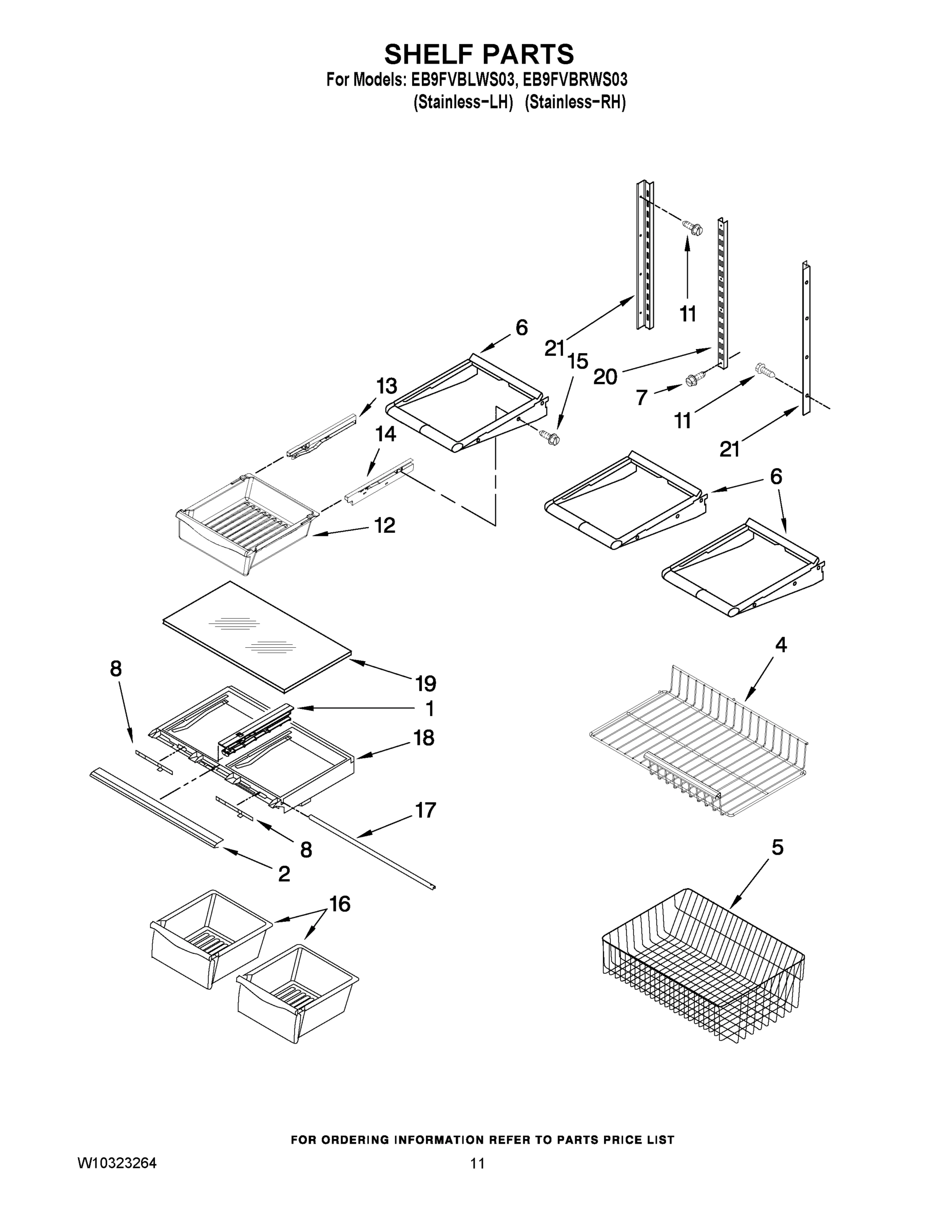 07 - SHELF PARTS