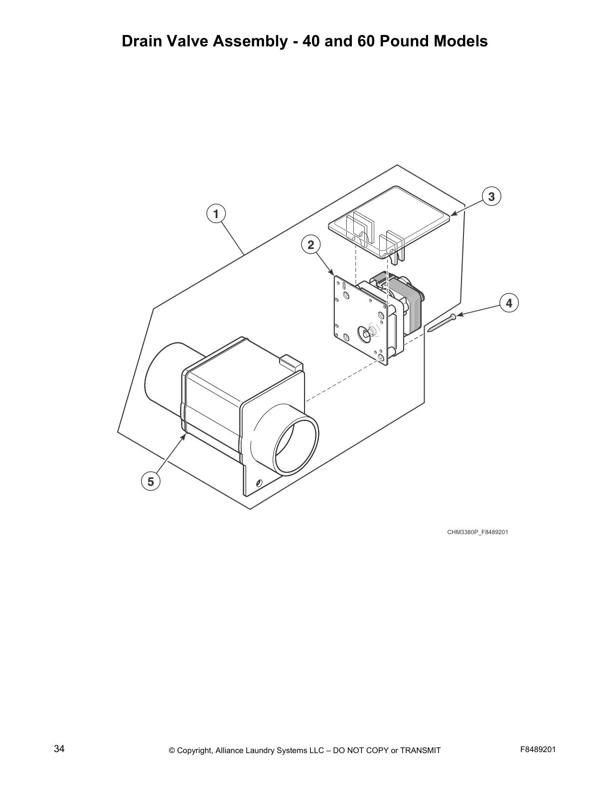 Drain Valve Assembly - 40 and 60 Pound Models