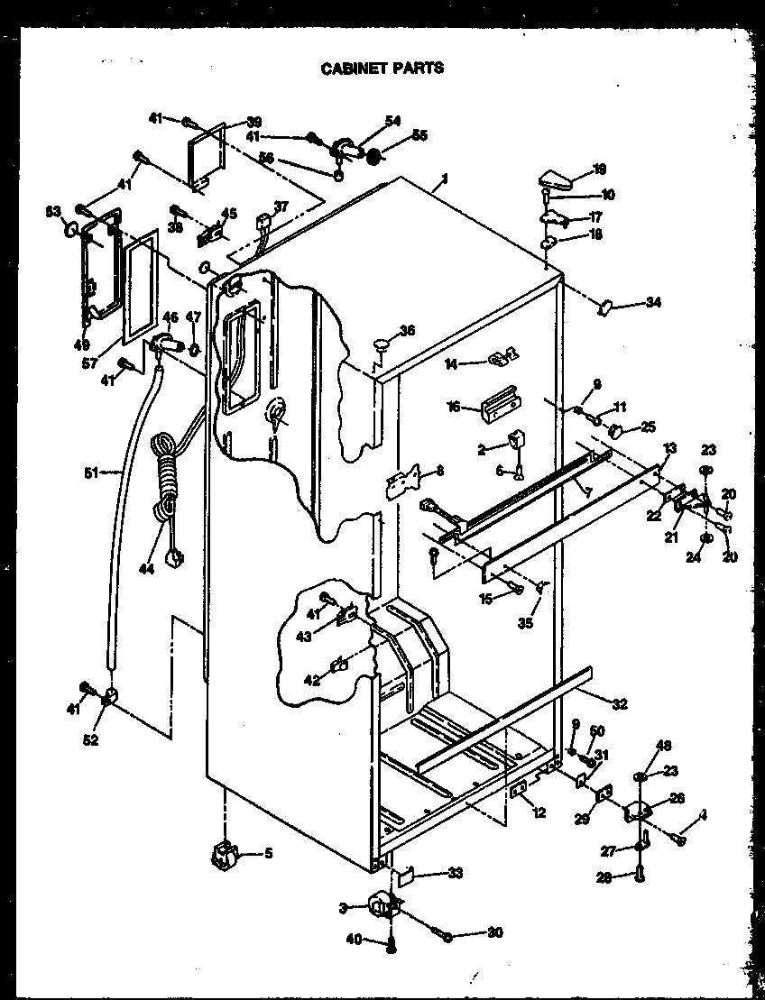01 - CABINET PARTS