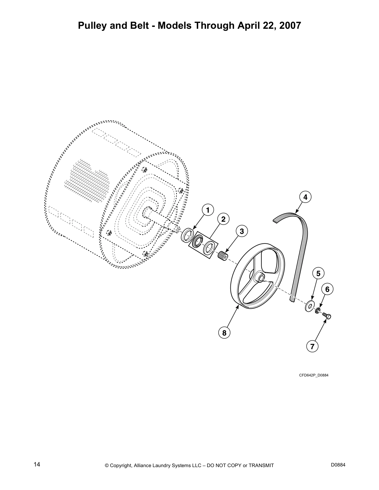 Pulley and Belt - Models Through April 22, 2007