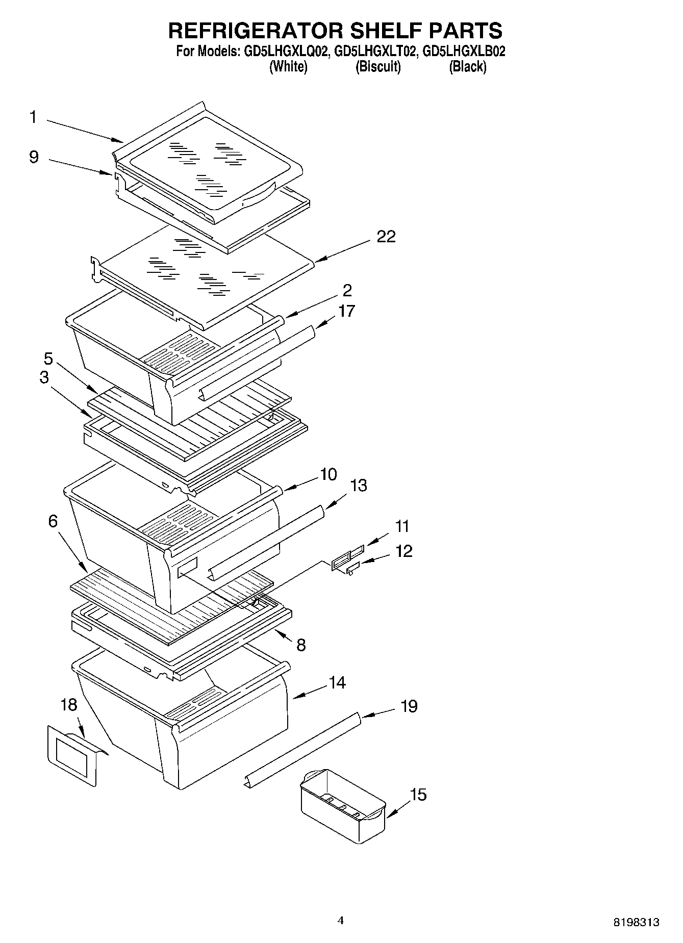 03 - REFRIGERATOR SHELF