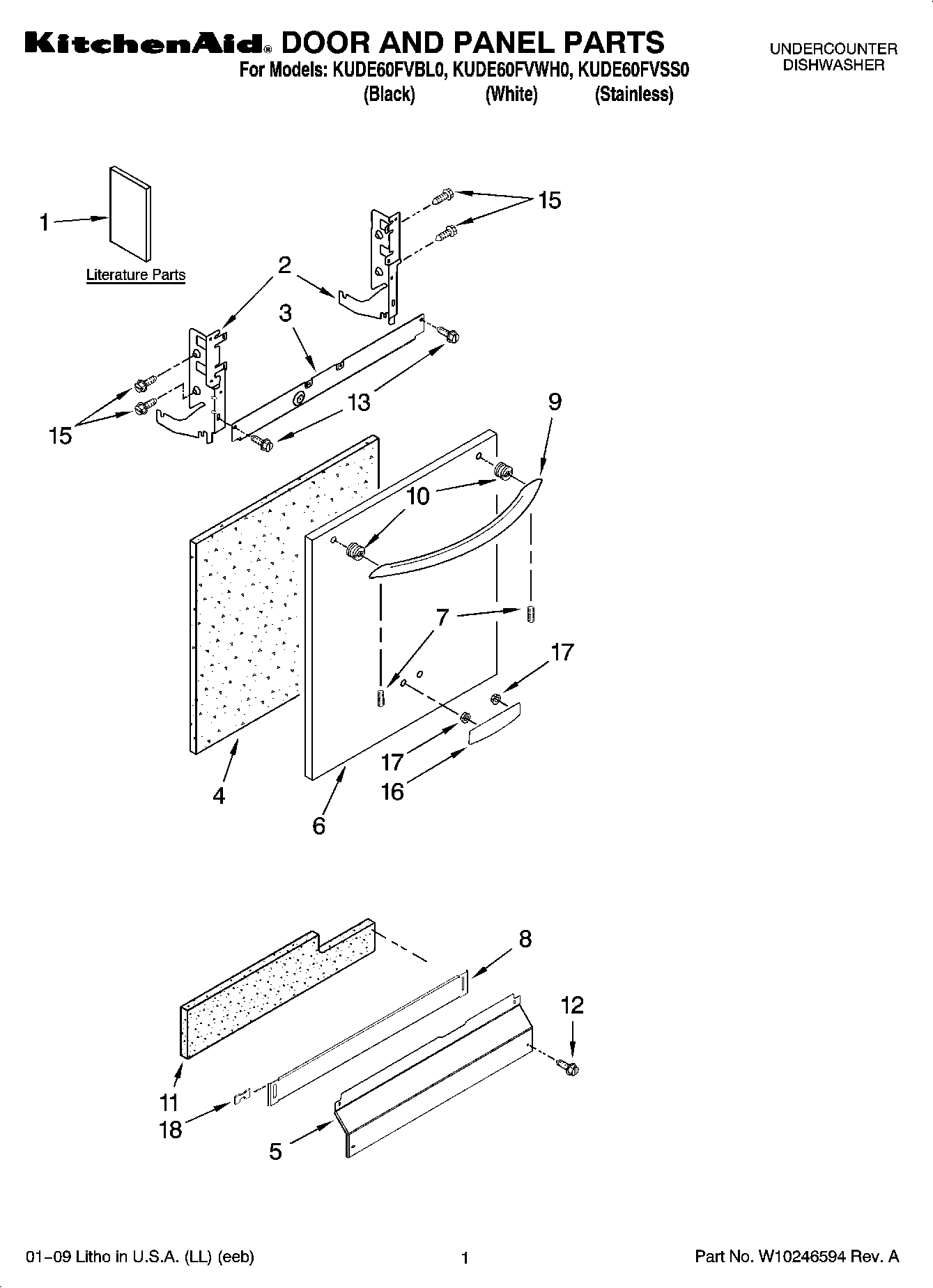 01 - DOOR AND PANEL PARTS