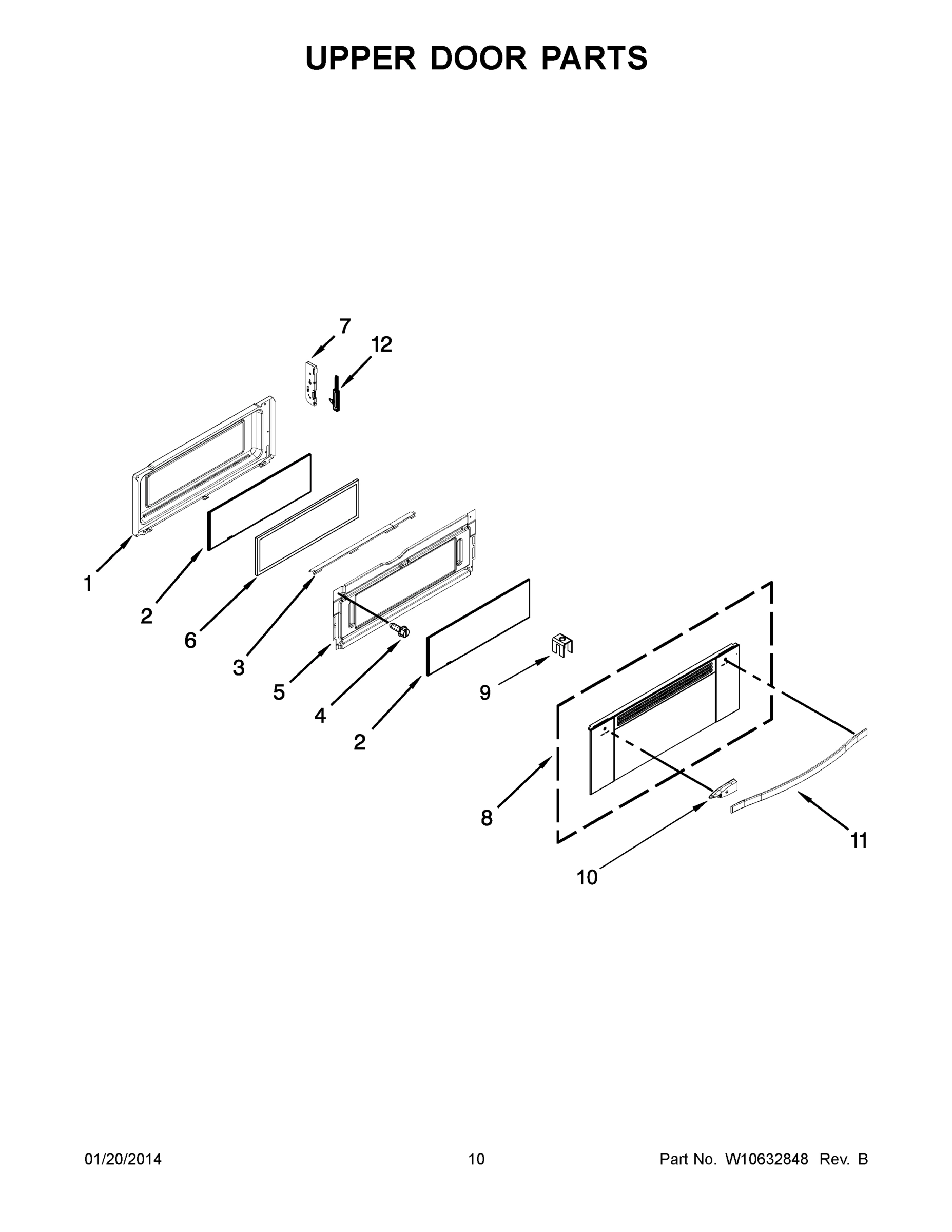 06 - UPPER DOOR PARTS