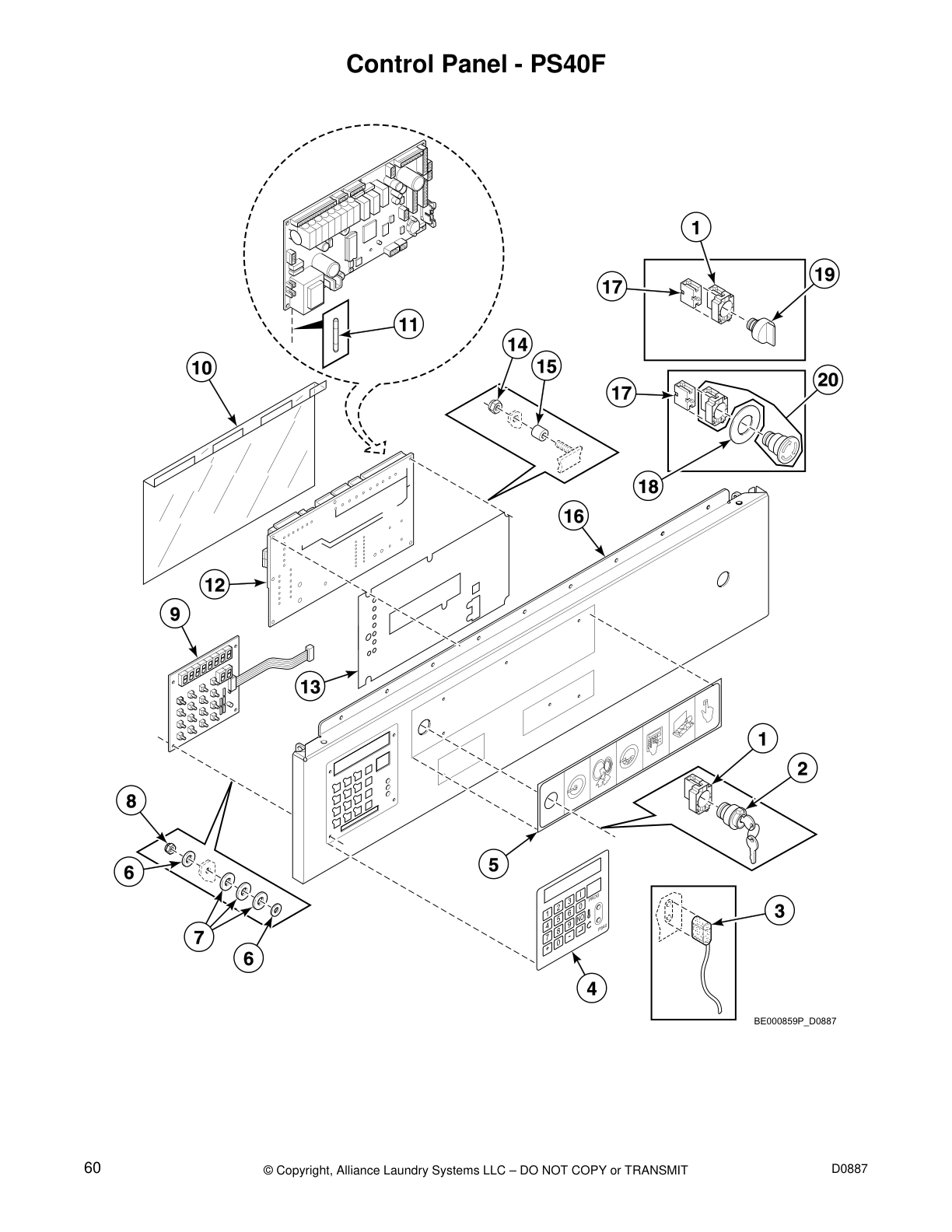 Control Panel - PS40F