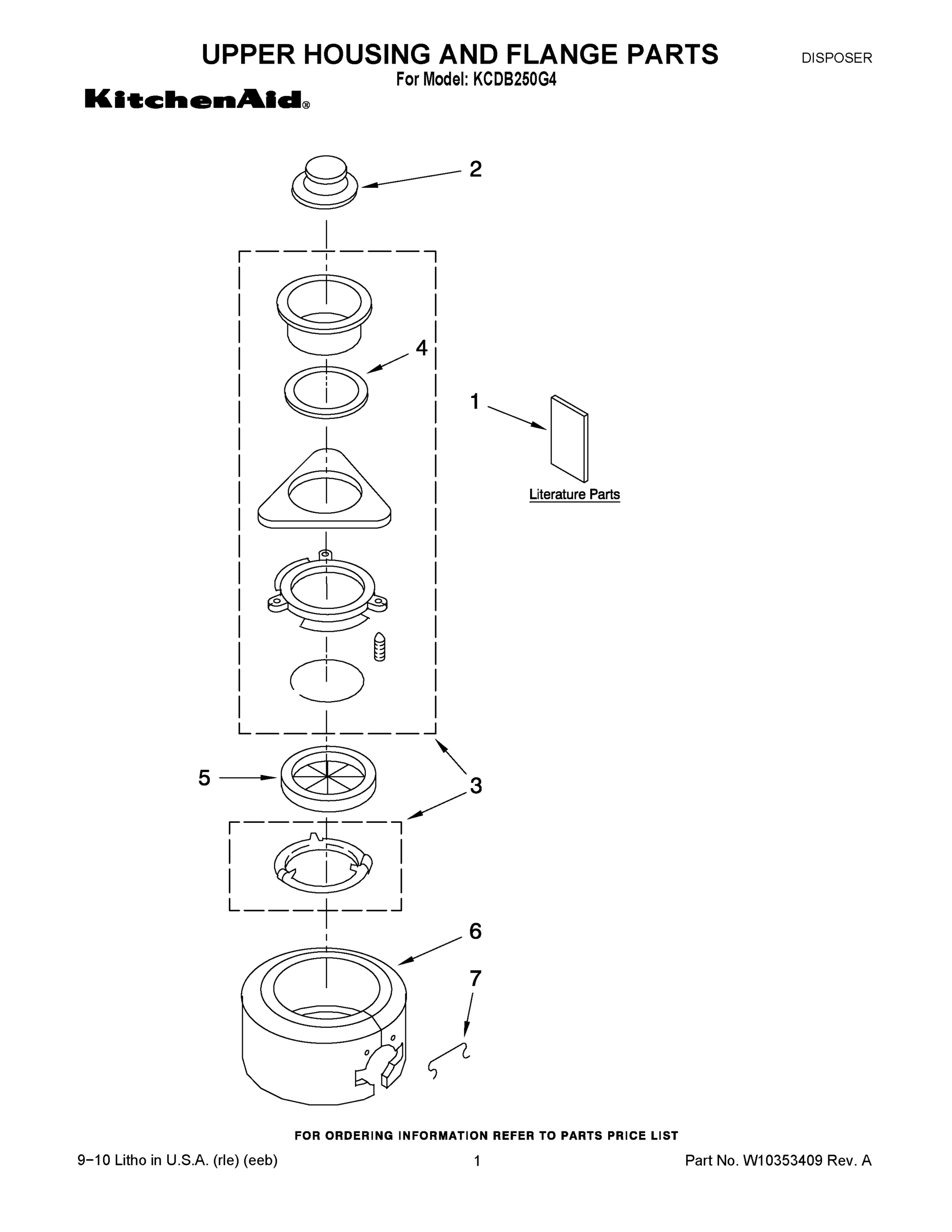 01 - UPPER HOUSING AND FLANGE PARTS