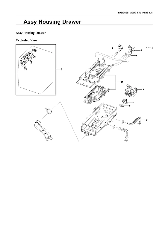 Housing Drawer Assembly