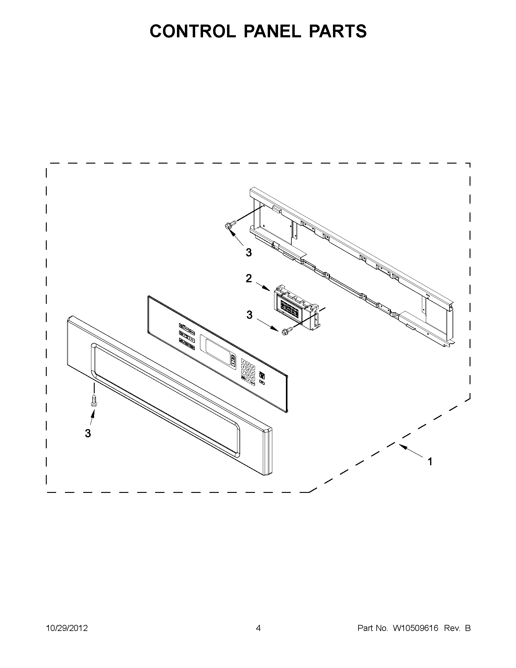 02 - CONTROL PANEL PARTS