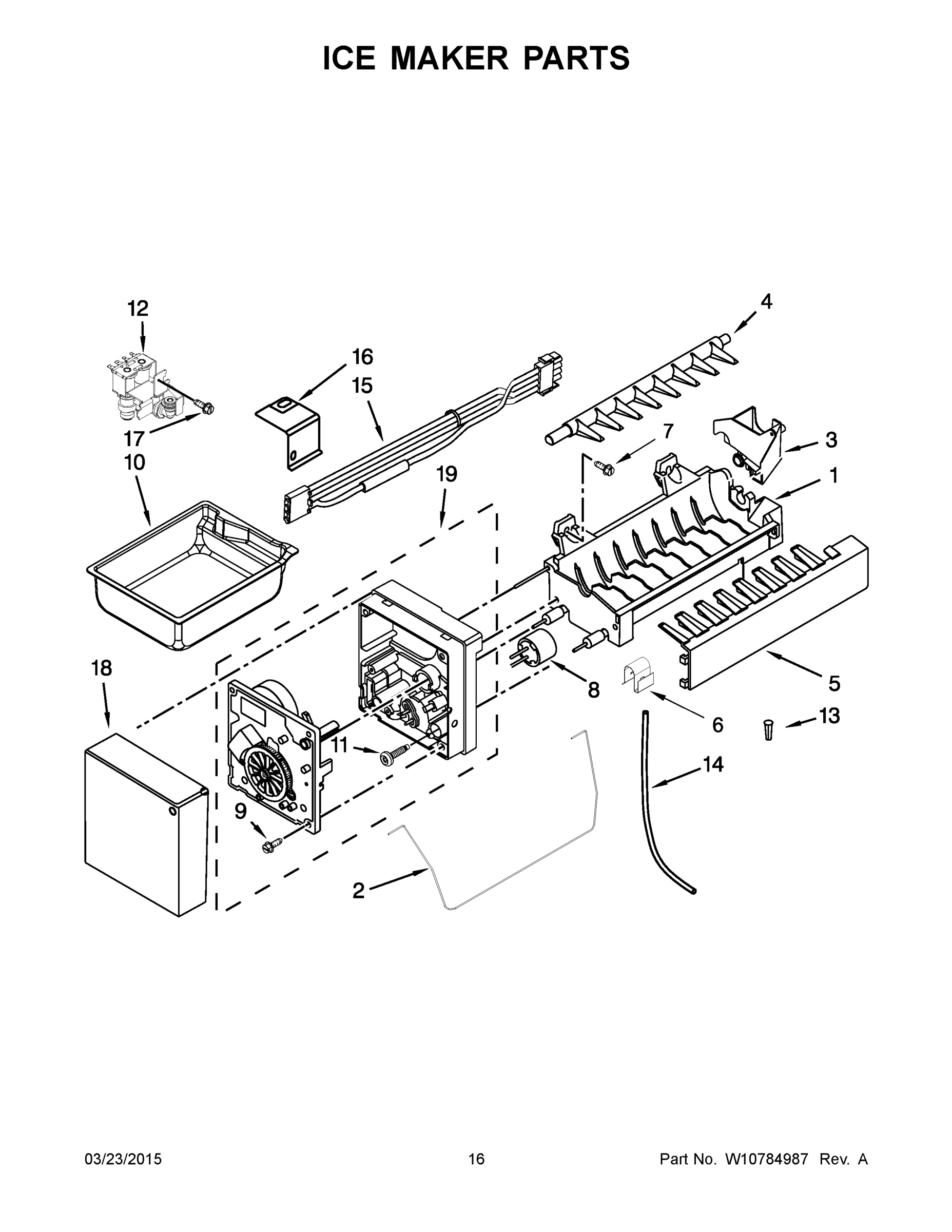 09 - ICE MAKER PARTS