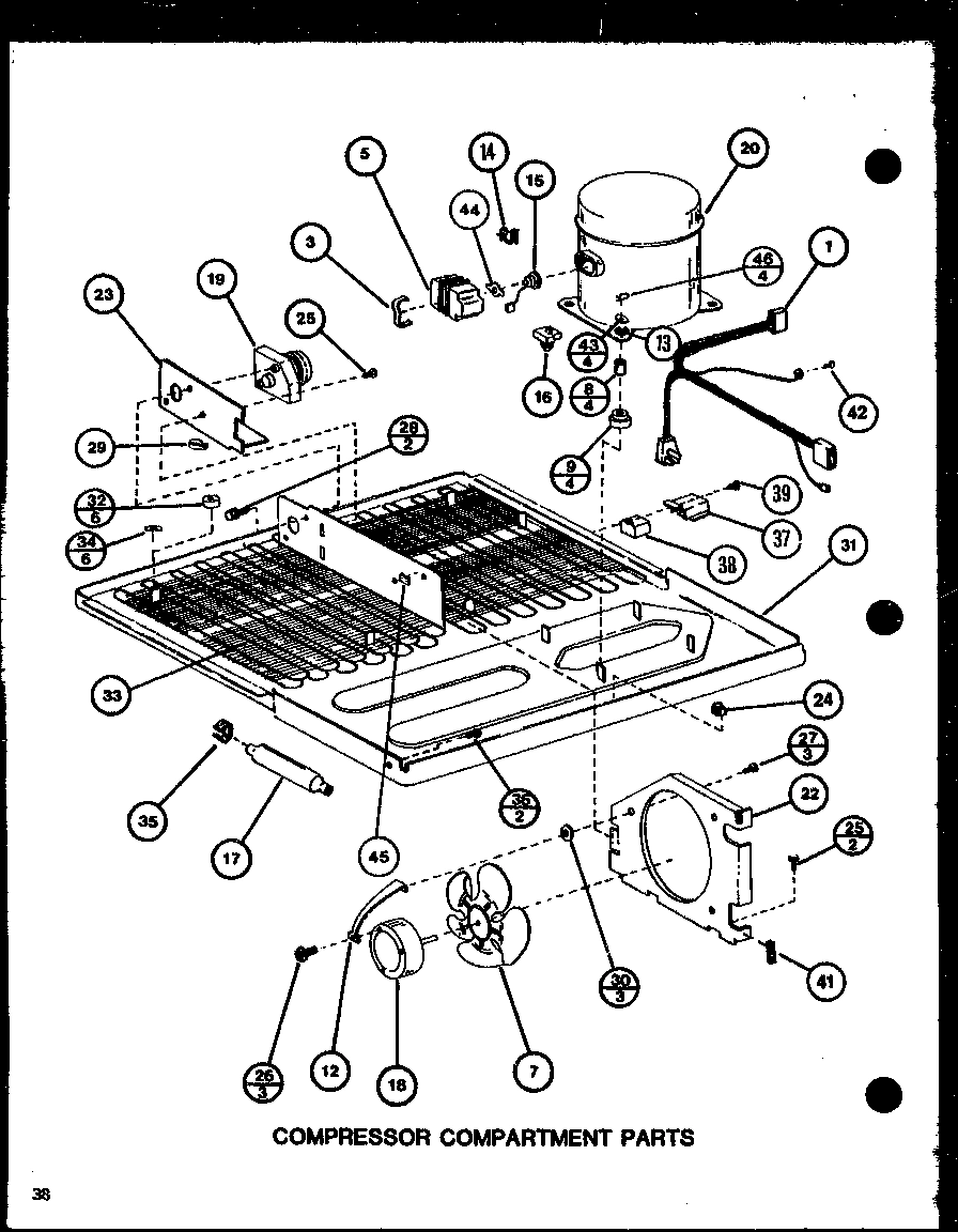 01 - COMPRESSOR COMPARTMENT PARTS
