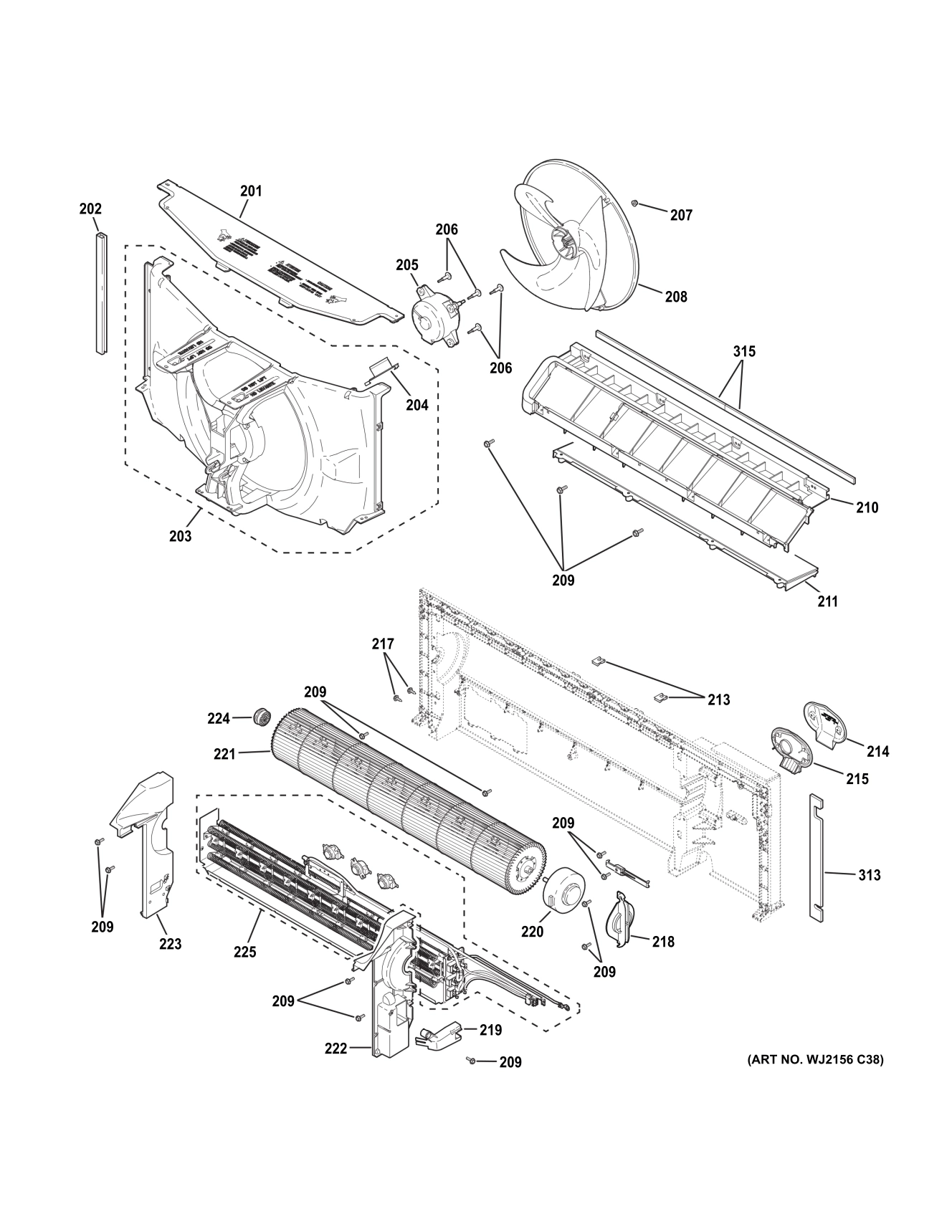 MOTOR & CHASSIS PARTS