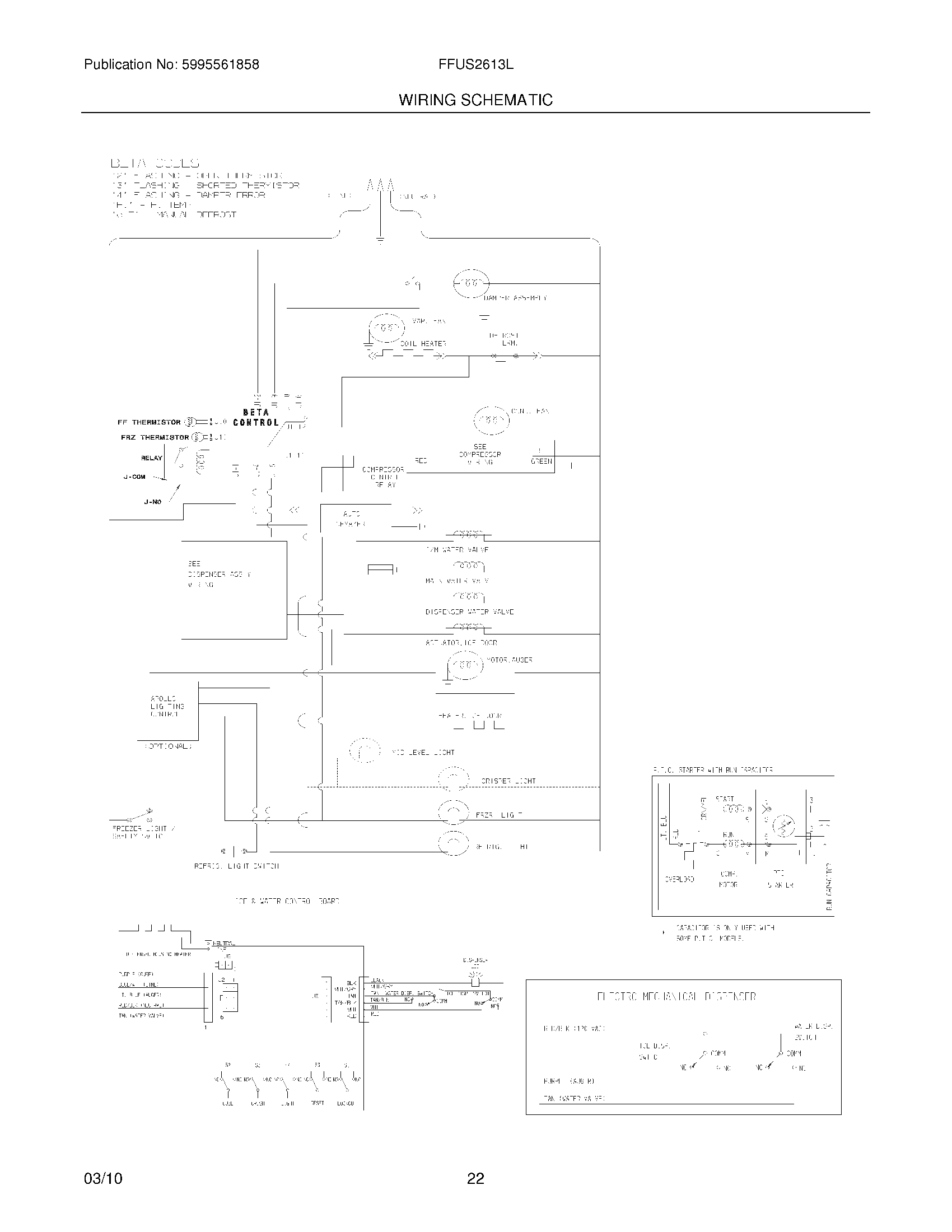 22 - WIRING SCHEMATIC