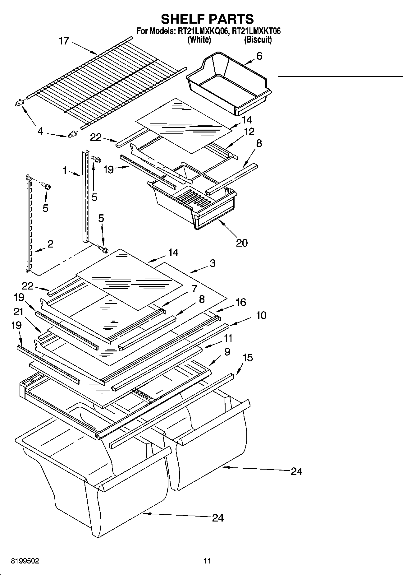 06 - SHELF PARTS, OPTIONAL PARTS
