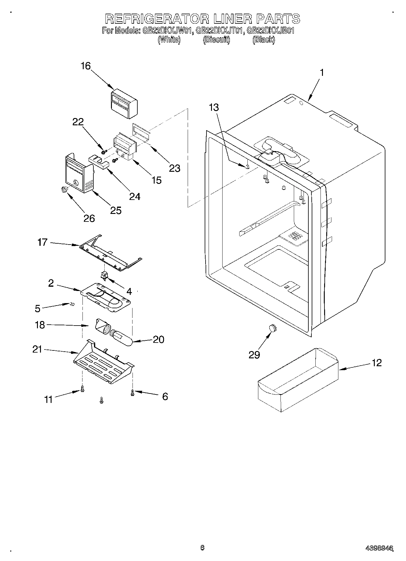 04 - REFRIGERATOR LINER