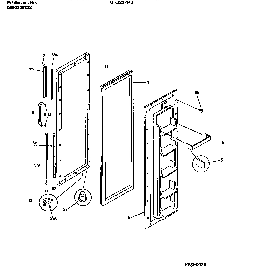 02 - FREEZER DOOR SECTION