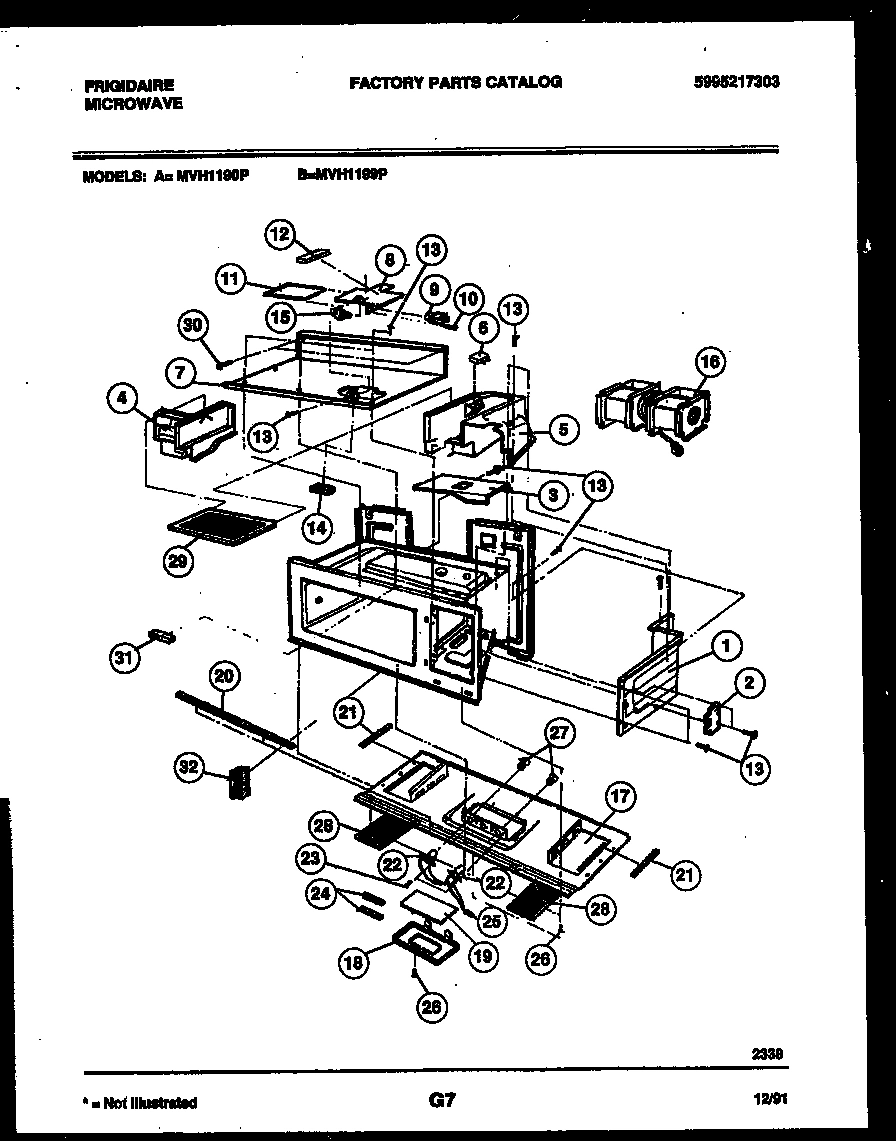 04 - MOTOR AND LAMP ASSEMBLY