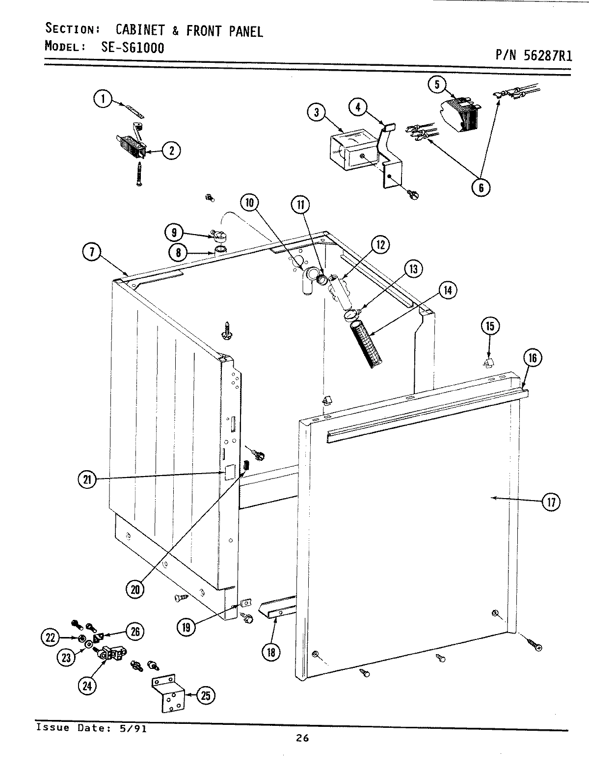 03 - CABINET & FRONT PANEL