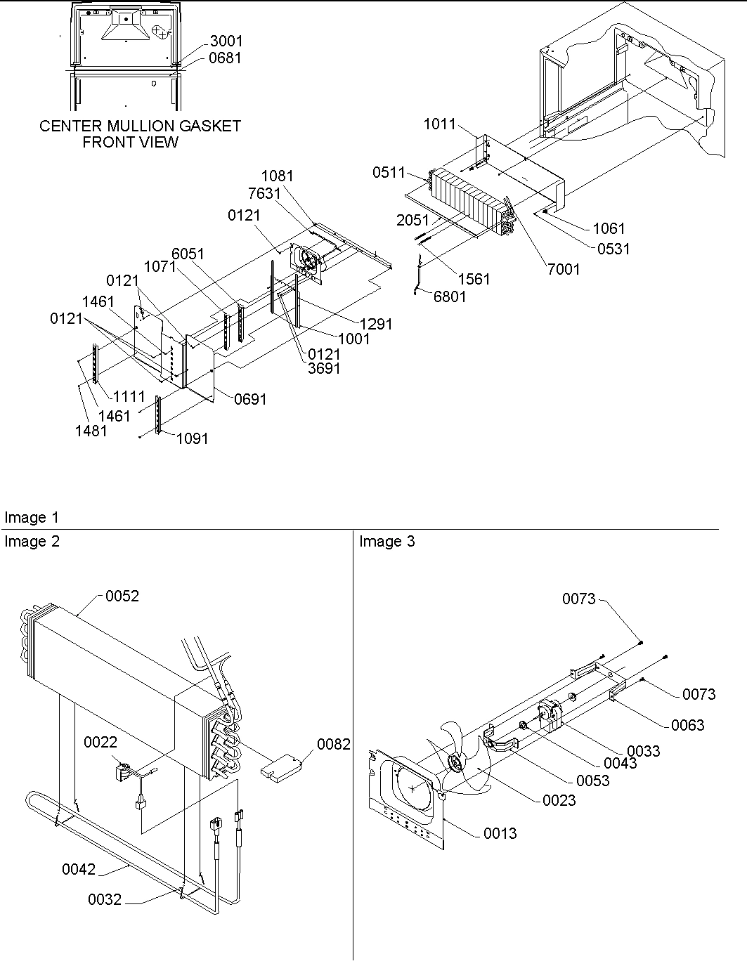 04 - Evaporator & Fan Motor Assy