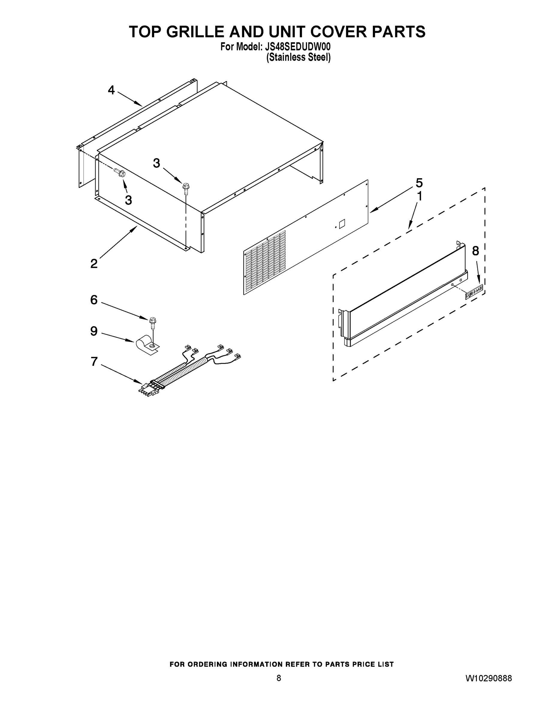 06 - TOP GRILLE AND UNIT COVER PARTS