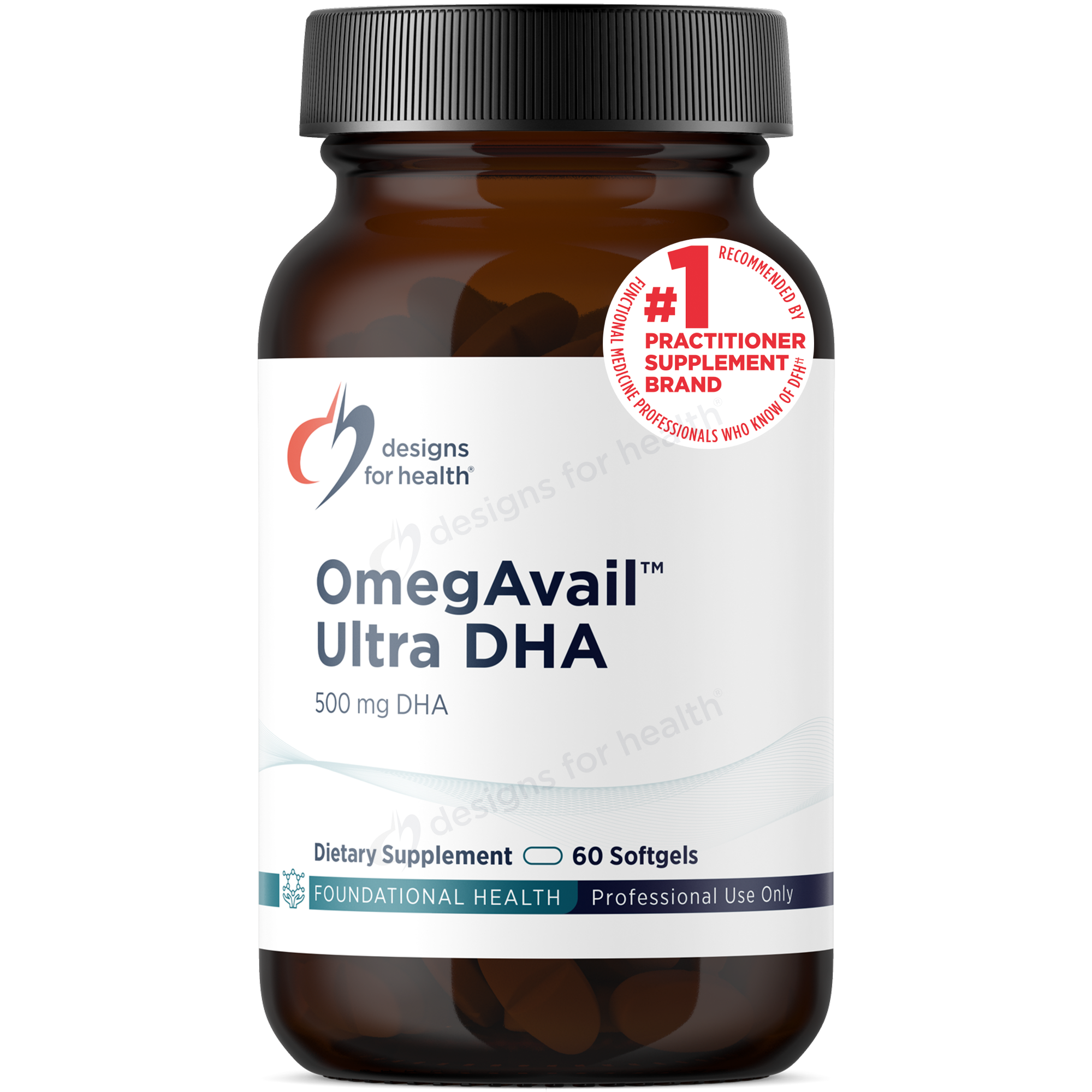 Omegavail Ultra Dha Designs for Health supplement