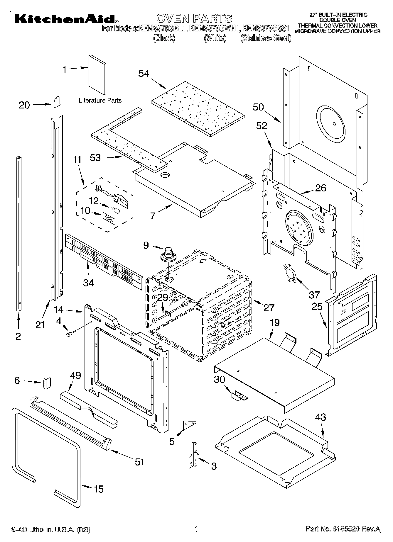 01 - OVEN, LITERATURE