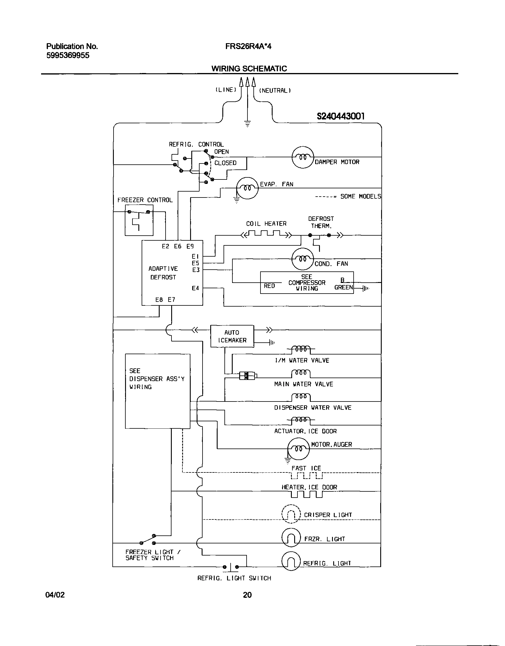20 - WIRING SCHEMATIC