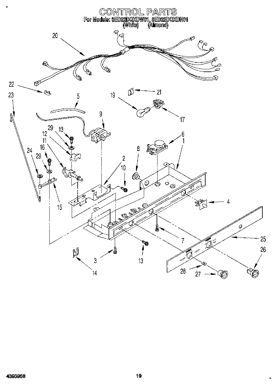 12 - CONTROL, LIT/OPTIONAL